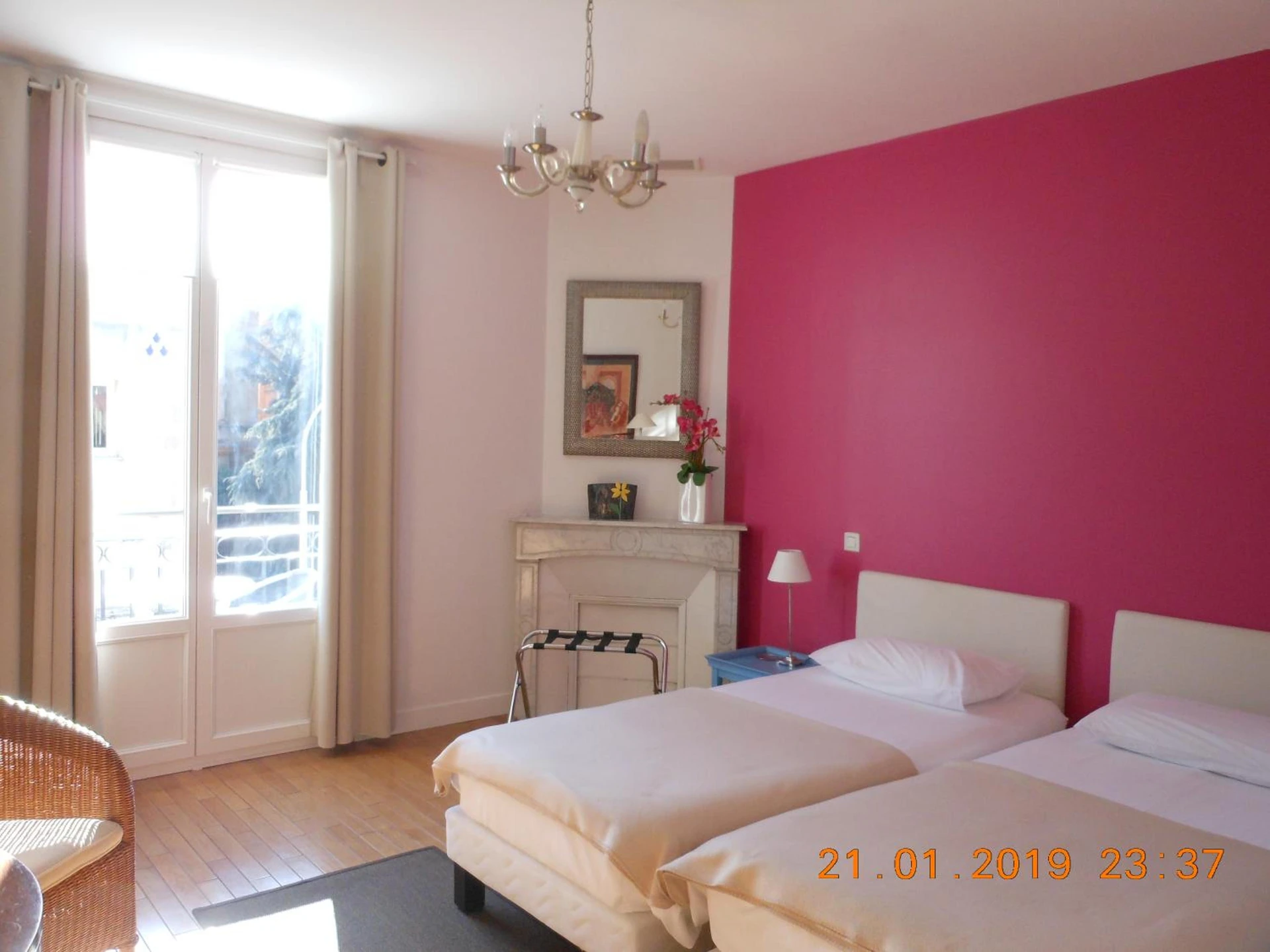 Chambre disponible pour un séminaire d'entreprise à Hotel Villa Les Cygnes - Nice