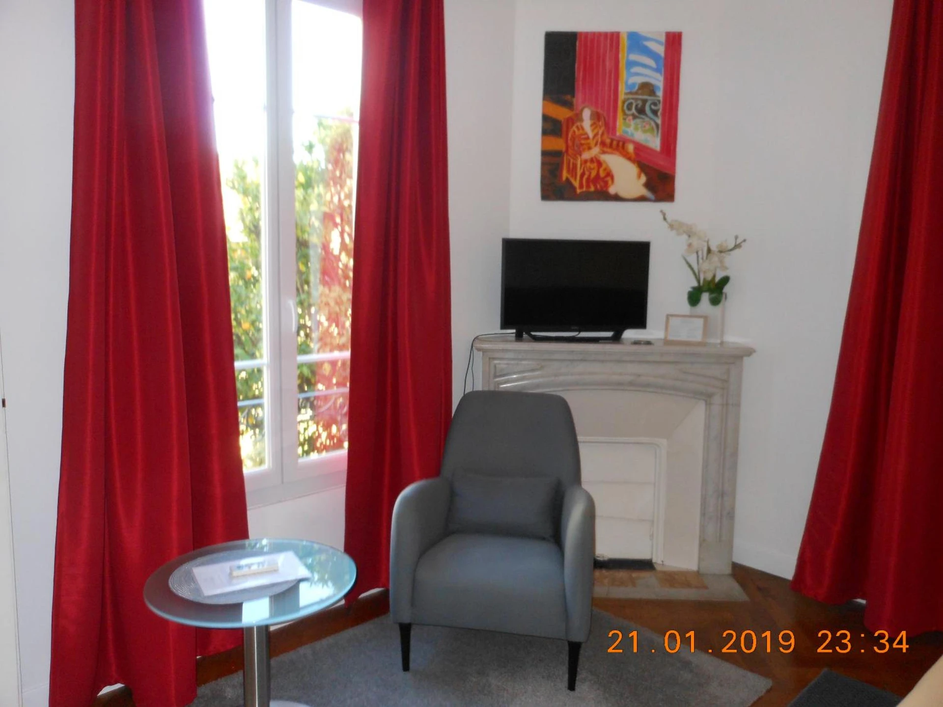Chambre disponible pour un séminaire d'entreprise à Hotel Villa Les Cygnes - Nice