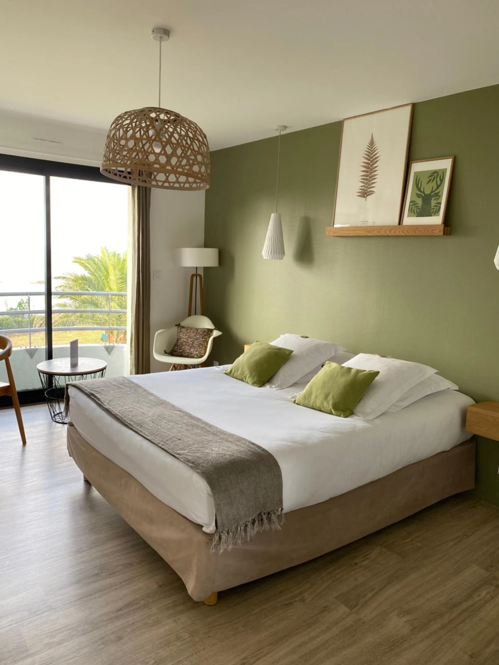 Chambre disponible pour un séminaire d'entreprise à Villa Les Hydrangéas - Perros-Guirec