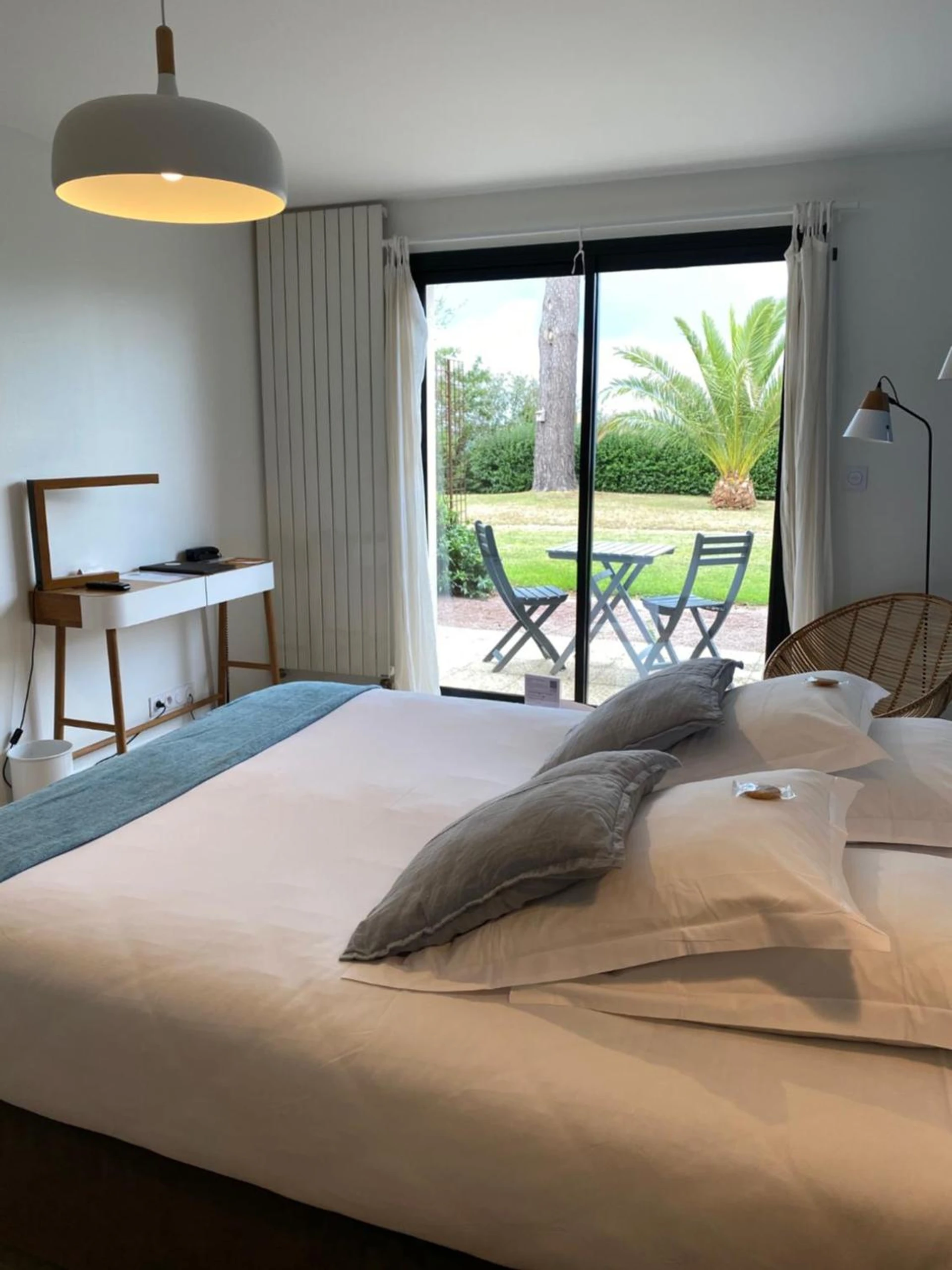 Chambre disponible pour un séminaire d'entreprise à Villa Les Hydrangéas - Perros-Guirec
