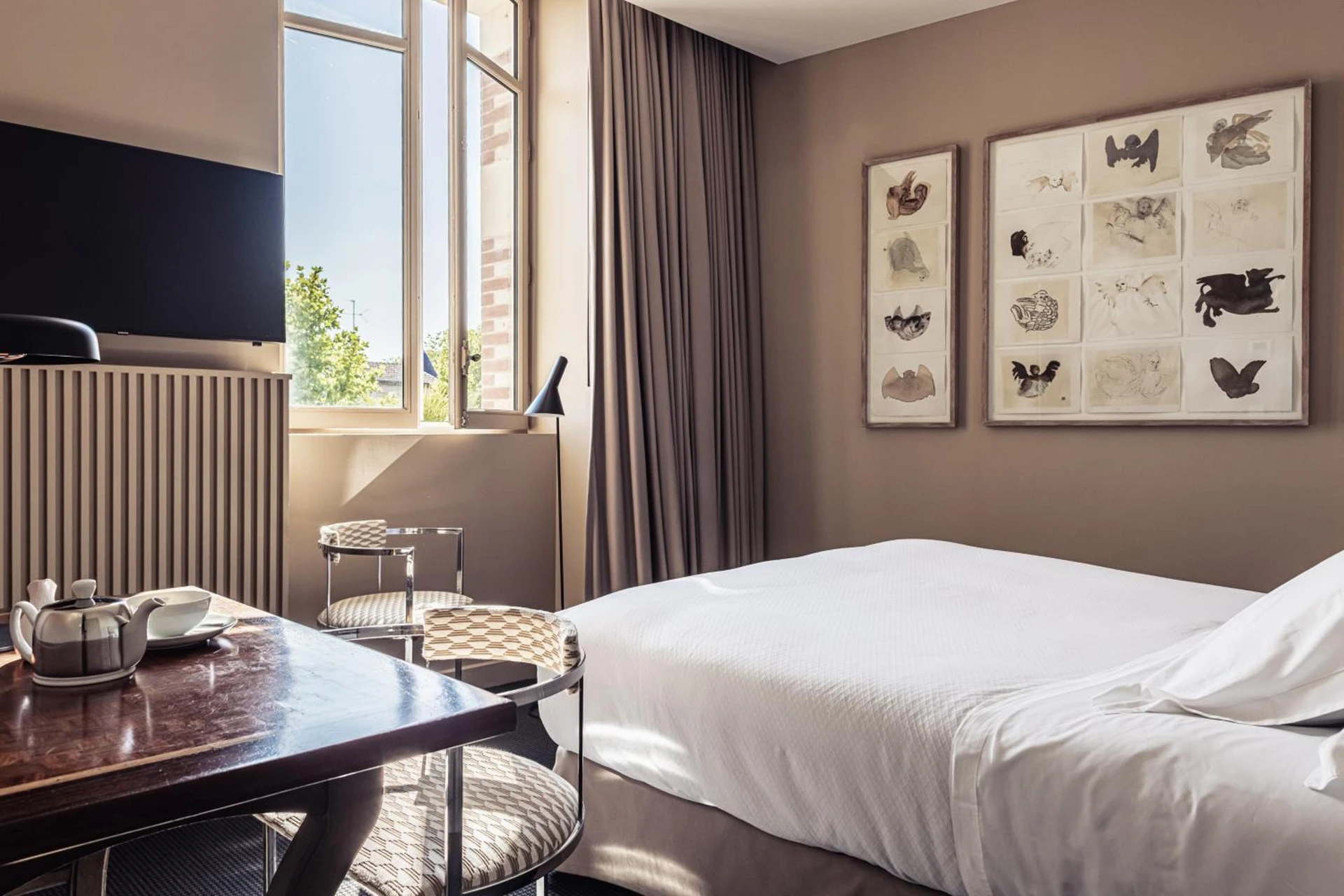 Chambre disponible pour un séminaire d'entreprise à Villa Mirasol - Mont-de-Marsan