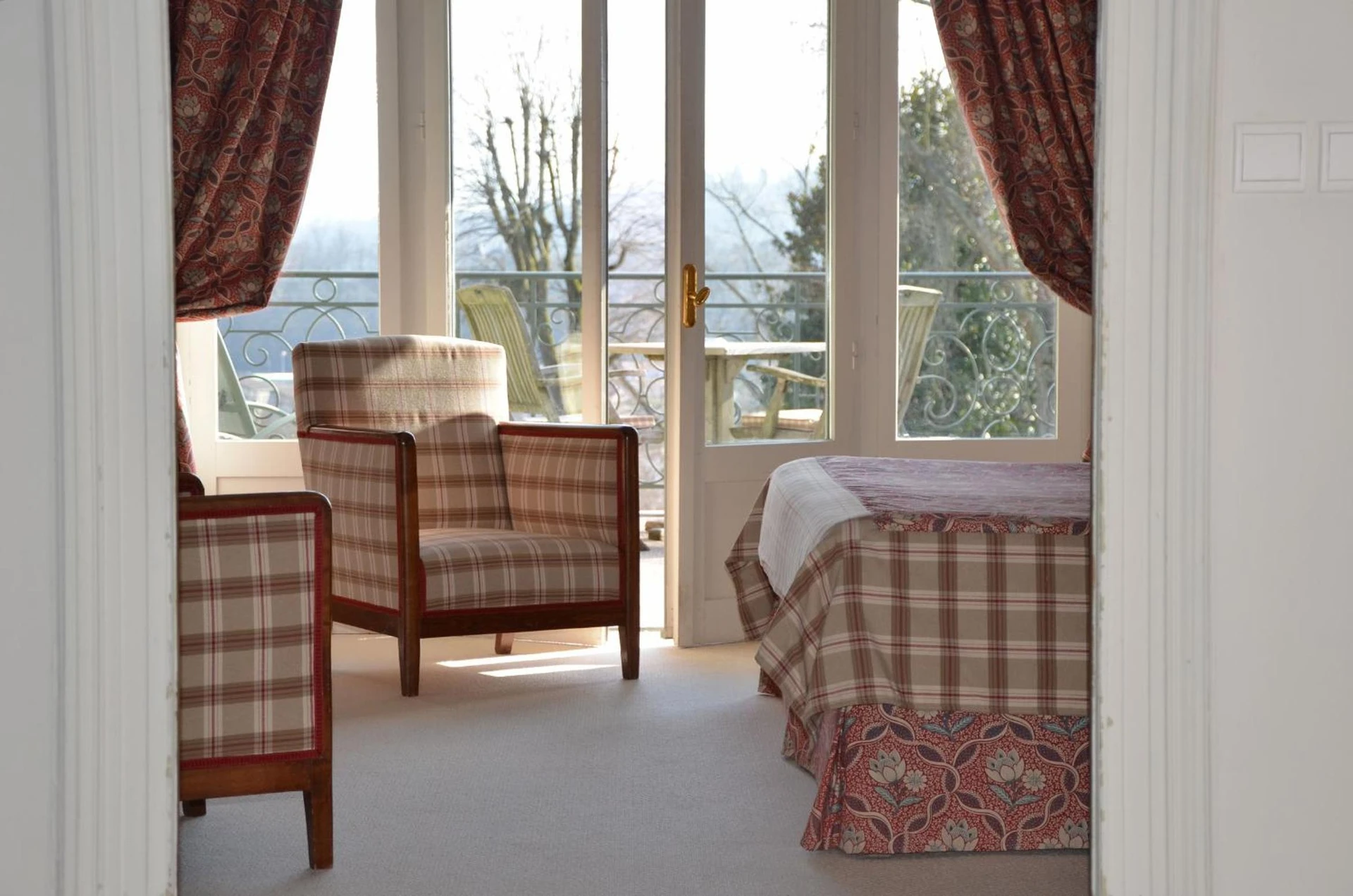 Magnifique chambre pour un séminaire d'entreprise à Hôtel Villa Navarre - Pau