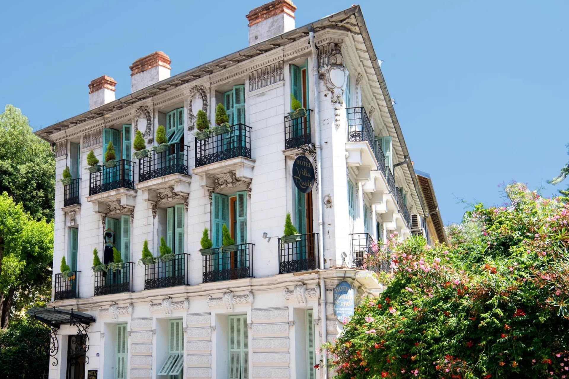 Chambre à Hotel Villa Rivoli - Organiser un séminaire d'entreprise à Nice