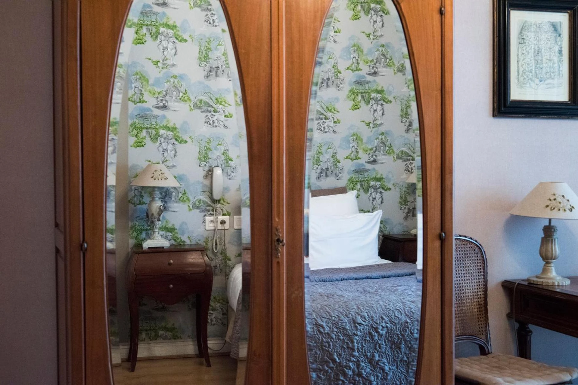 Chambre disponible pour un séminaire d'entreprise à Hotel Villa Rivoli - Nice