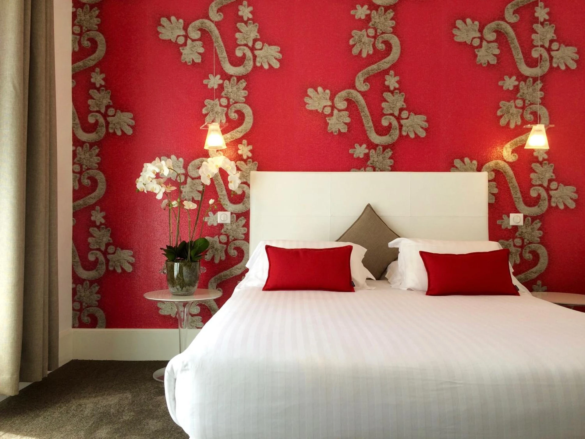 Chambre à Hotel Villa Rose - Organiser un séminaire d'entreprise à Nice