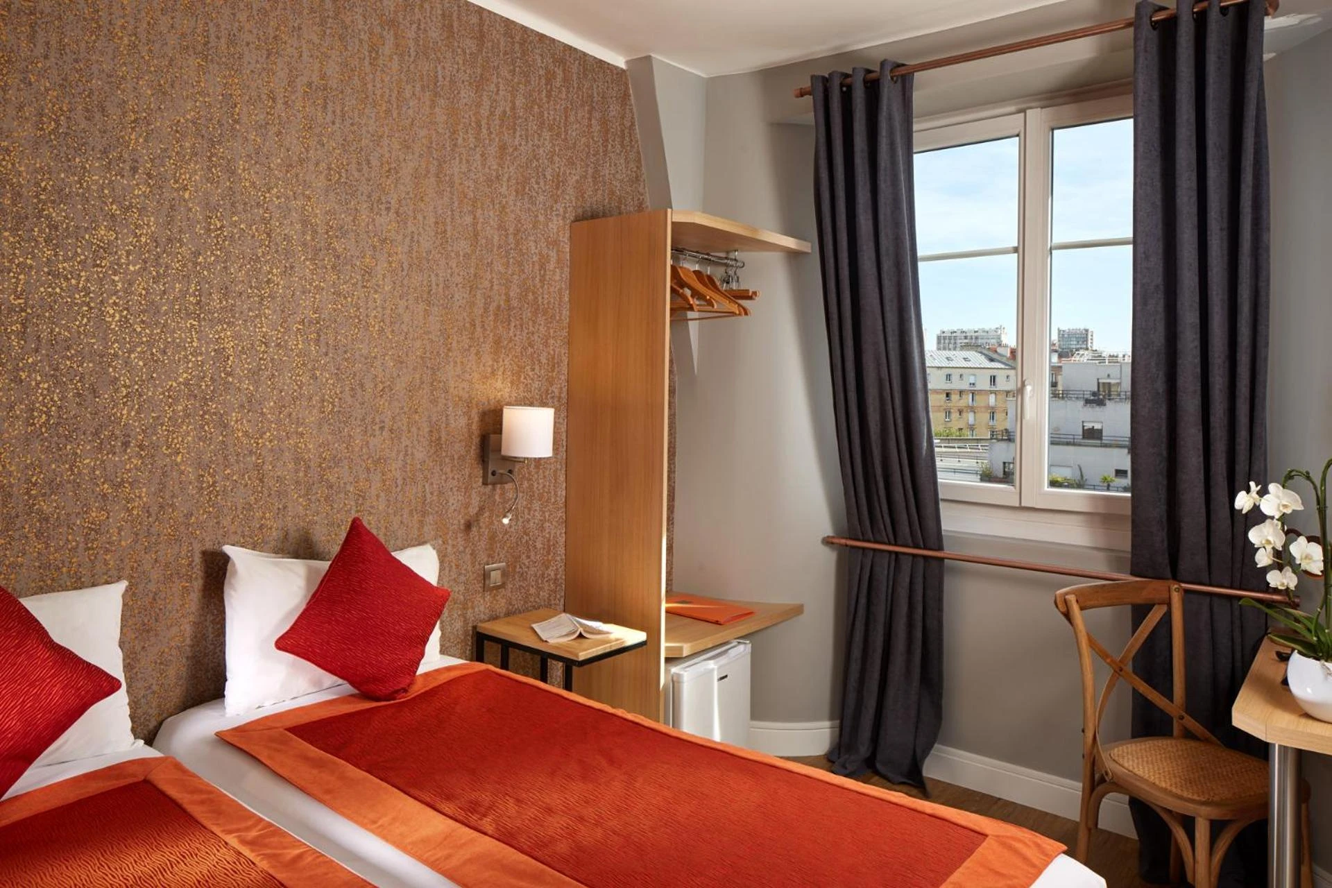 Magnifique chambre pour un séminaire d'entreprise à Hôtel Villa Sorel - Paris Boulogne - Boulogne-Billancourt