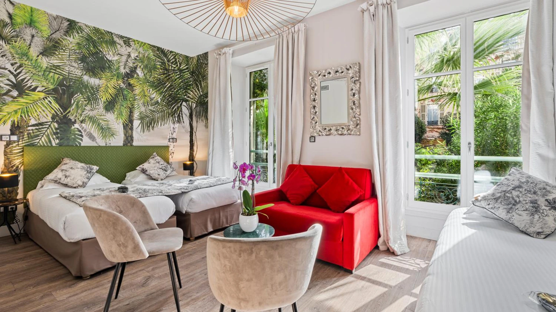 Chambre à Hotel Villa Victoria - Organiser un séminaire d'entreprise à Nice
