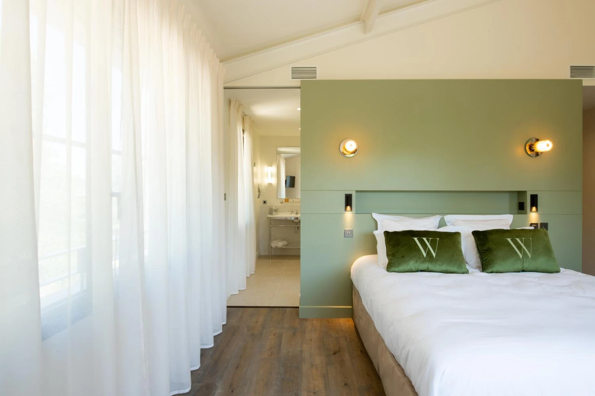 Chambre disponible pour un séminaire d'entreprise à Hôtel Villa Walbaum - Vallon-Pont-dʼArc