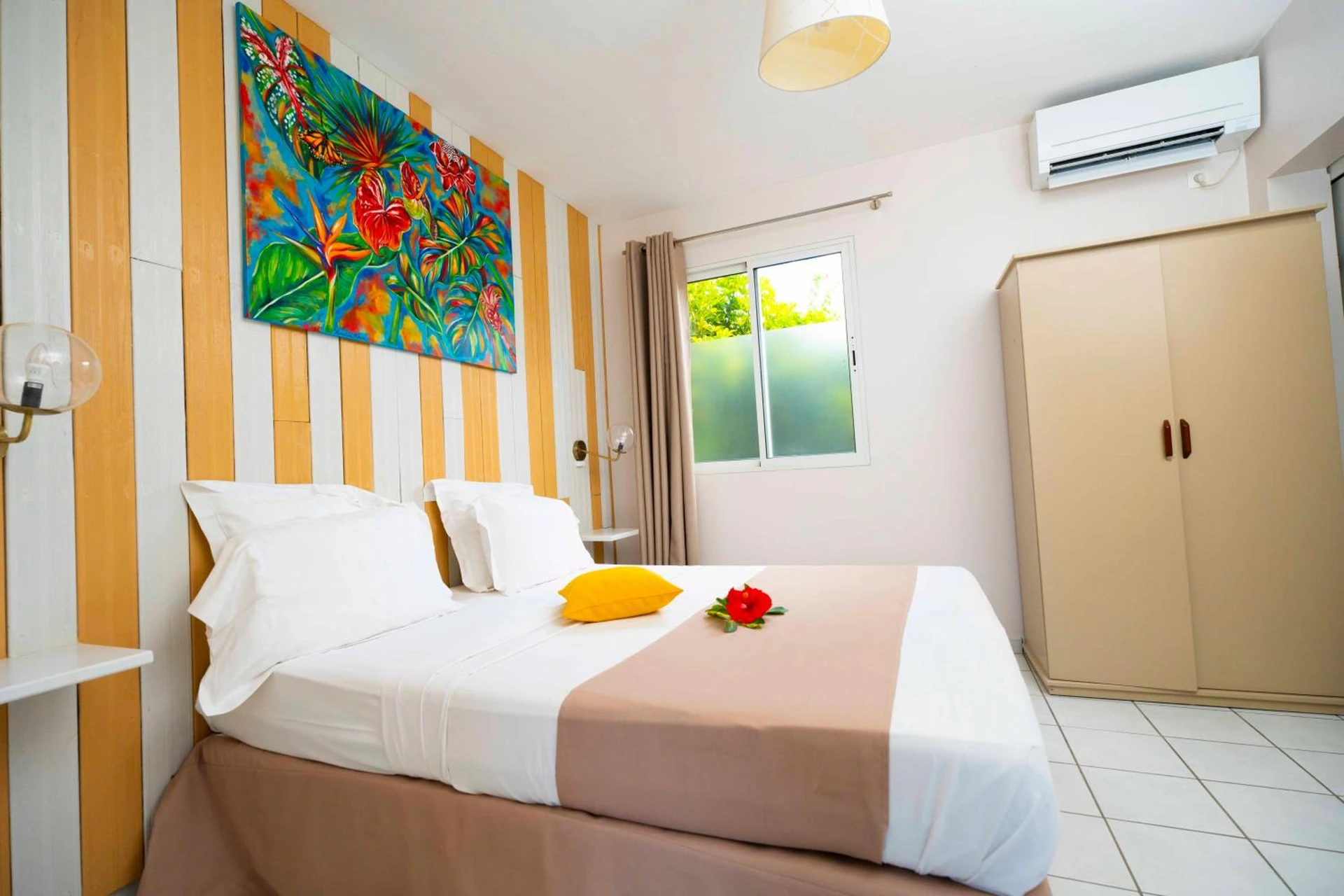 Chambre disponible pour un séminaire d'entreprise à Hôtel Village Pomme Cannelle 3 étoiles - Le Prêcheur