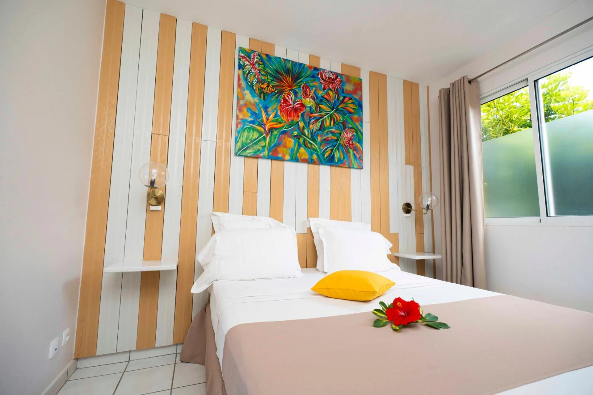 Chambre disponible pour un séminaire d'entreprise à Hôtel Village Pomme Cannelle 3 étoiles - Le Prêcheur