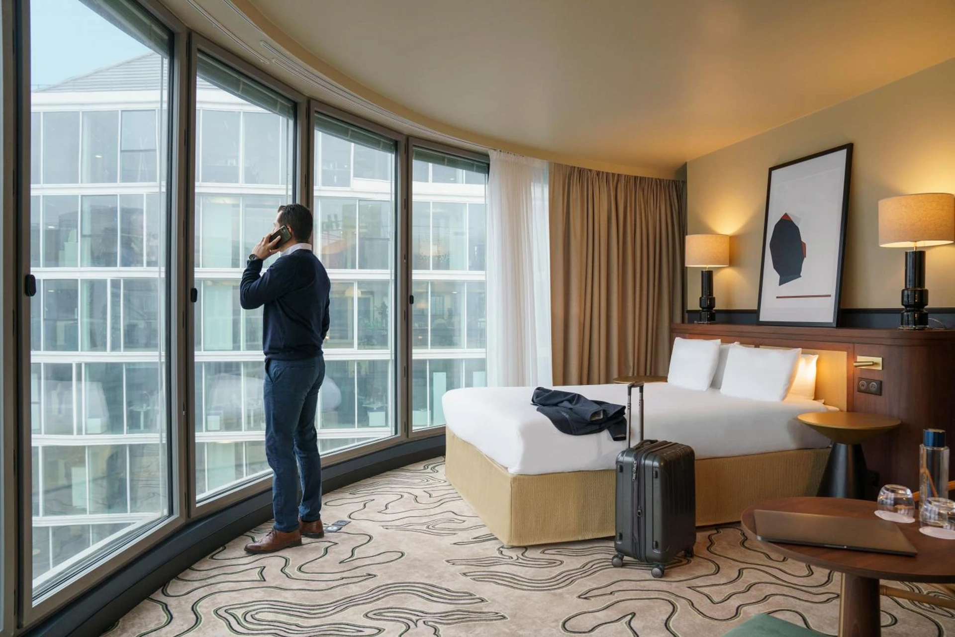 Chambre disponible pour un séminaire d'entreprise à voco Paris - Porte de Clichy by IHG - Clichy
