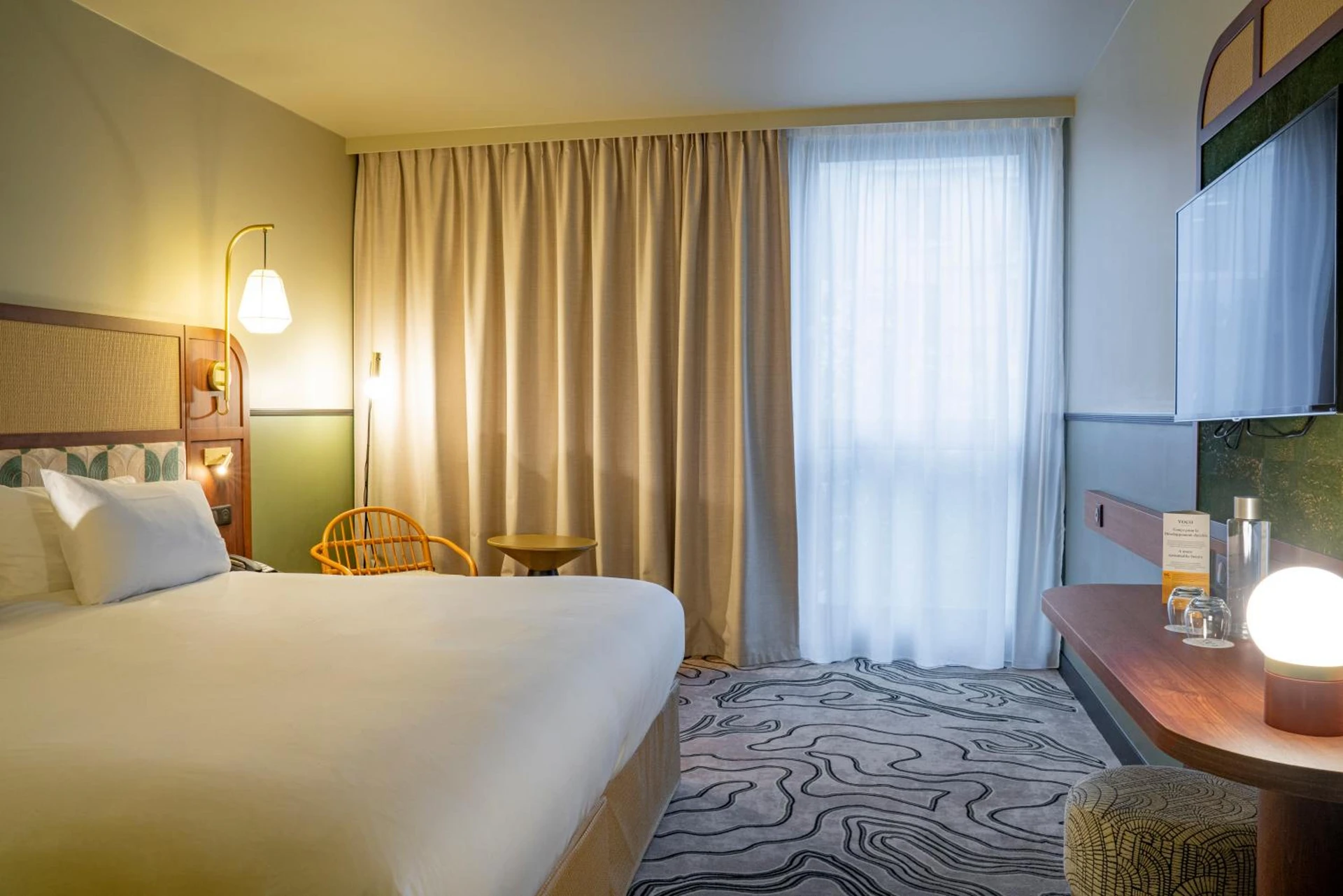 Chambre disponible pour un séminaire d'entreprise à voco Paris - Porte de Clichy by IHG - Clichy