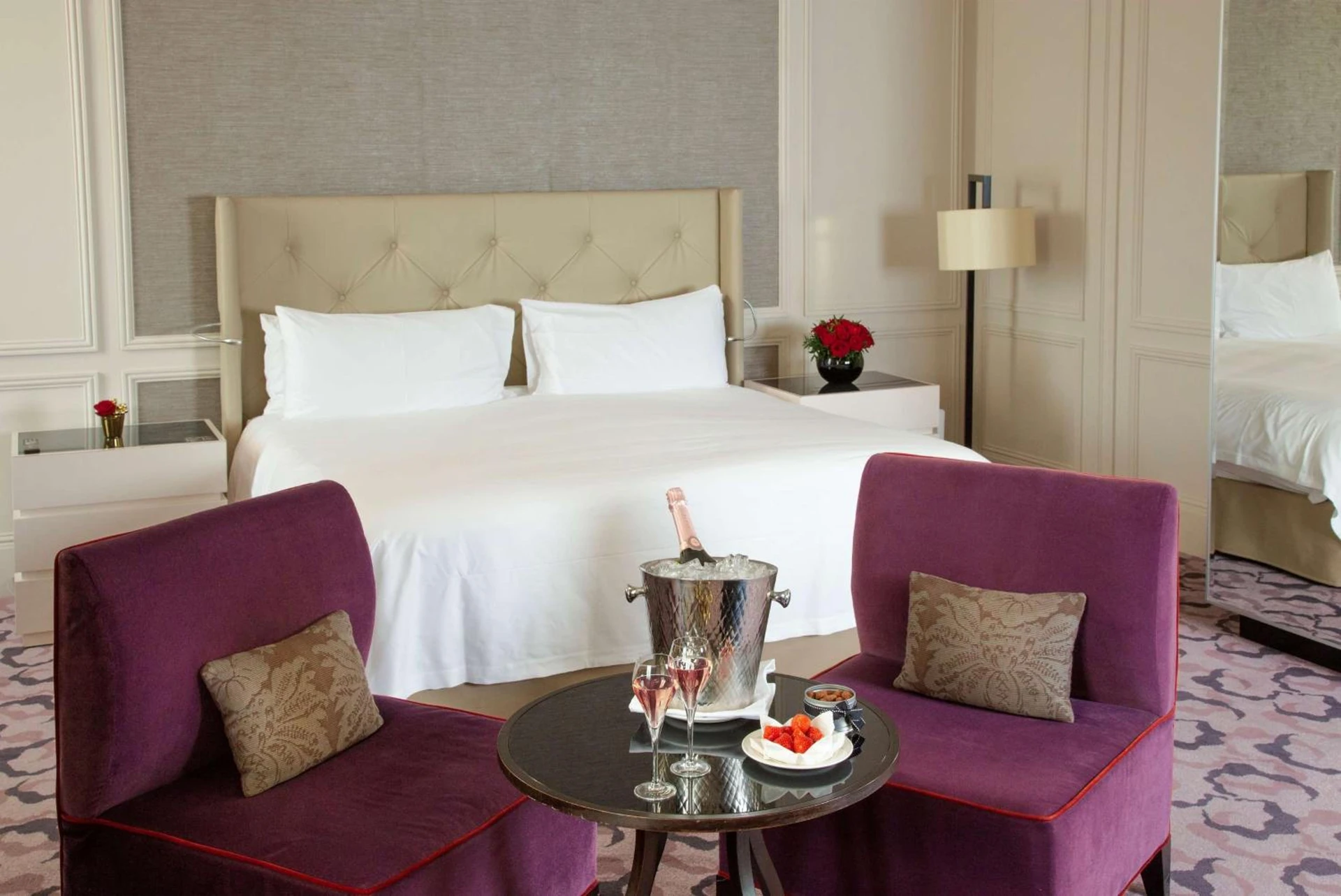 Chambre disponible pour un séminaire d'entreprise à Waldorf Astoria Versailles - Trianon Palace - Versailles