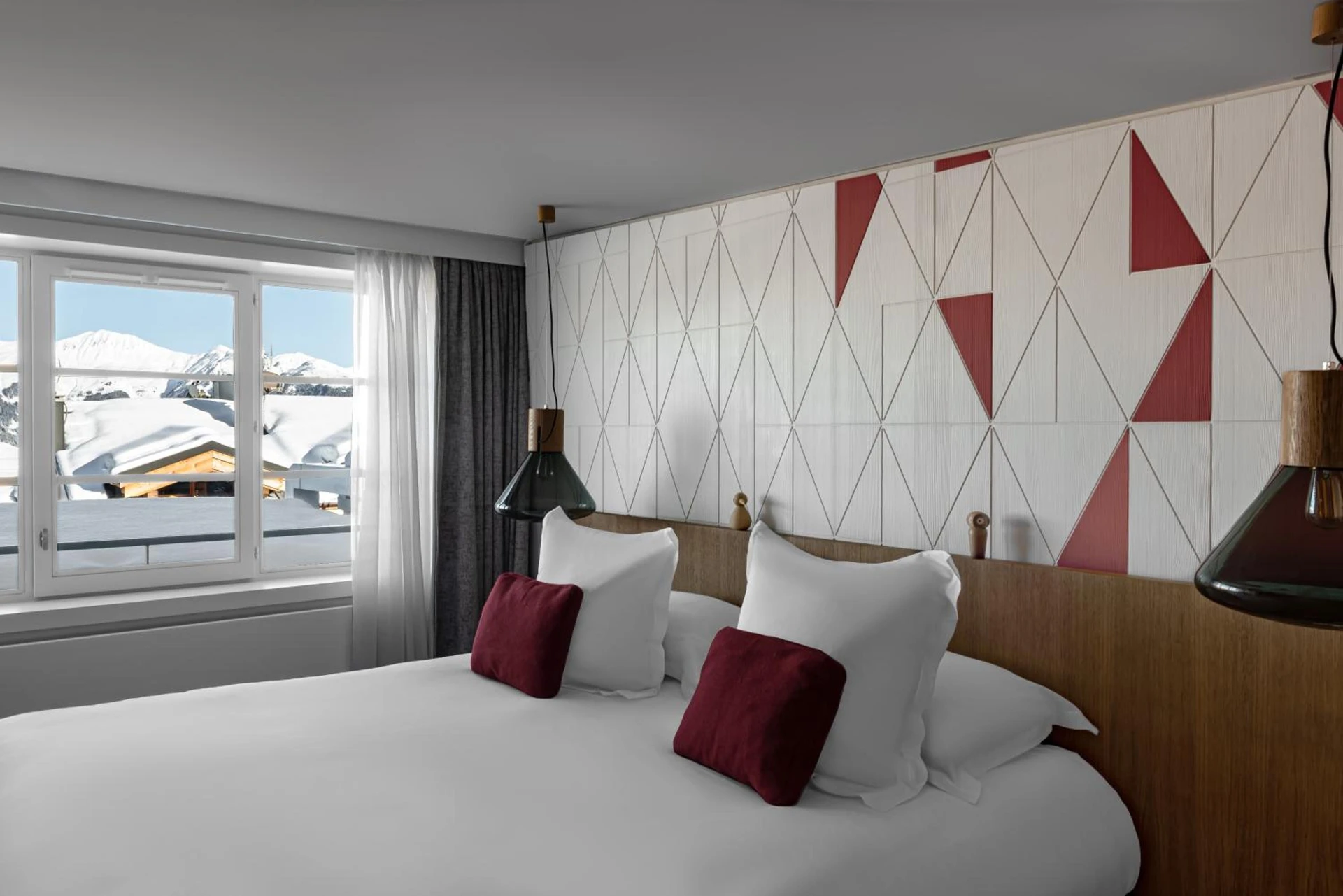 Magnifique chambre pour un séminaire d'entreprise à White 1921 Courchevel - Courchevel