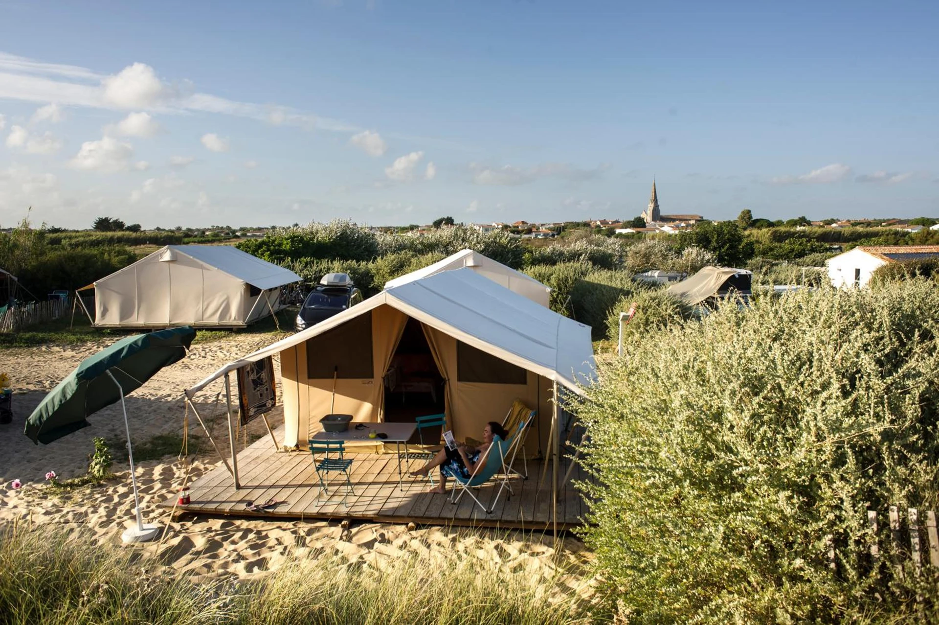 Salle de séminaire à Huttopia Côte Sauvage - Ile de Ré - Organiser un événement professionnel à Sainte-Marie-de-Ré