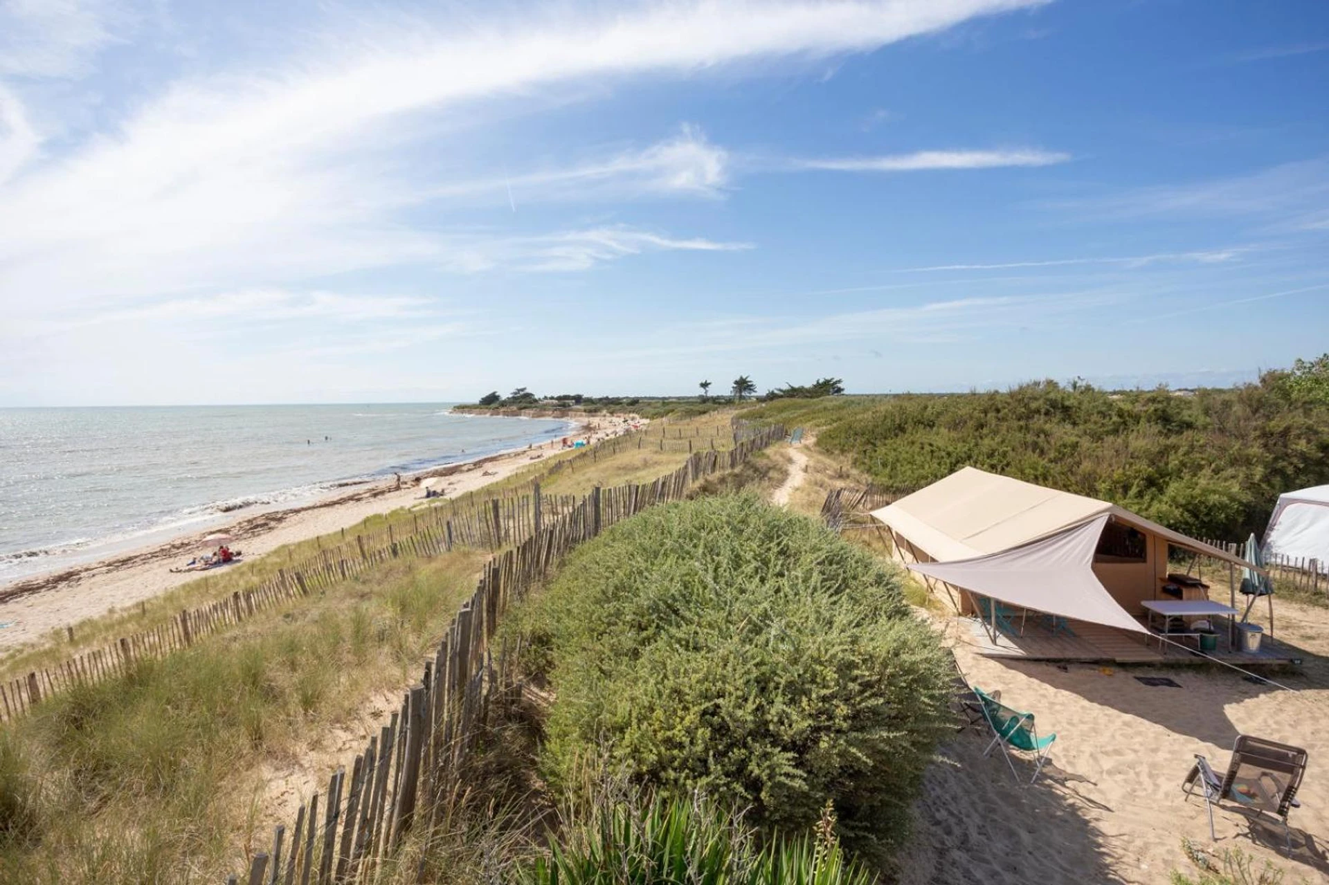 Chambre à Huttopia Côte Sauvage - Ile de Ré - Organiser un séminaire d'entreprise à Sainte-Marie-de-Ré