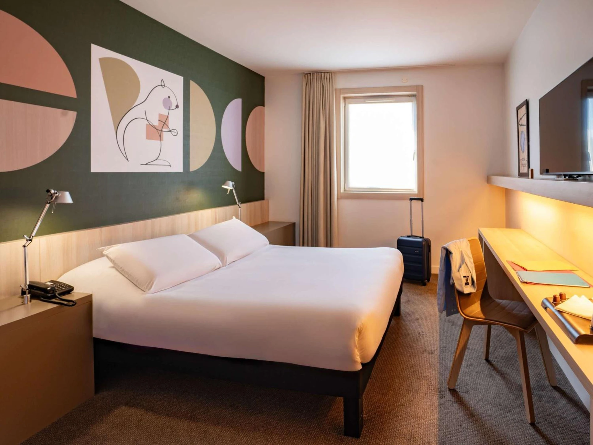 Chambre disponible pour un séminaire d'entreprise à ibis Styles Guéret - Guéret