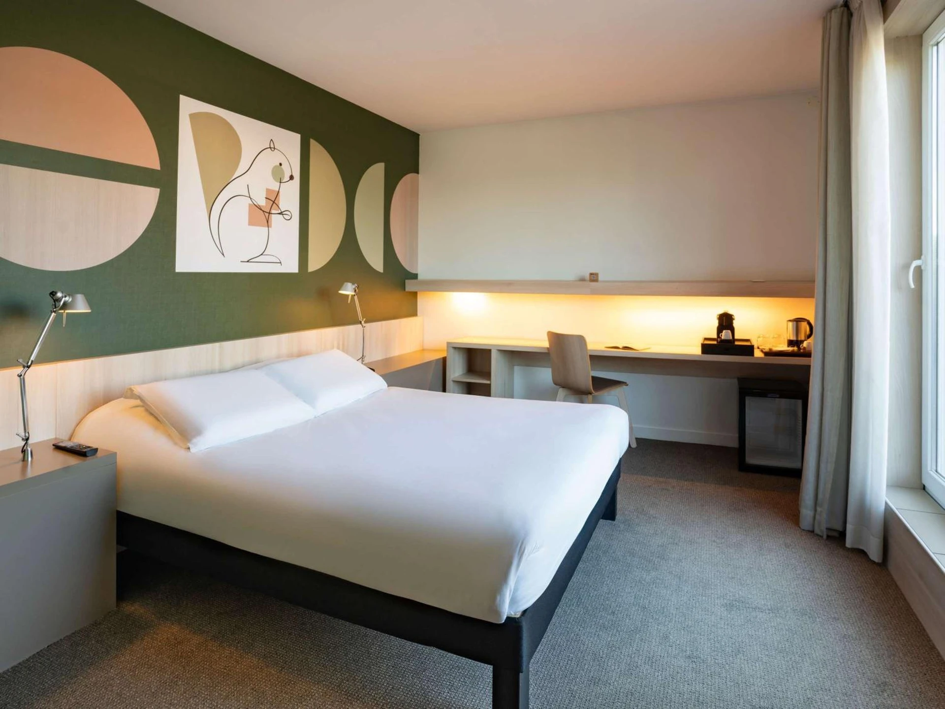 Chambre disponible pour un séminaire d'entreprise à ibis Styles Guéret - Guéret