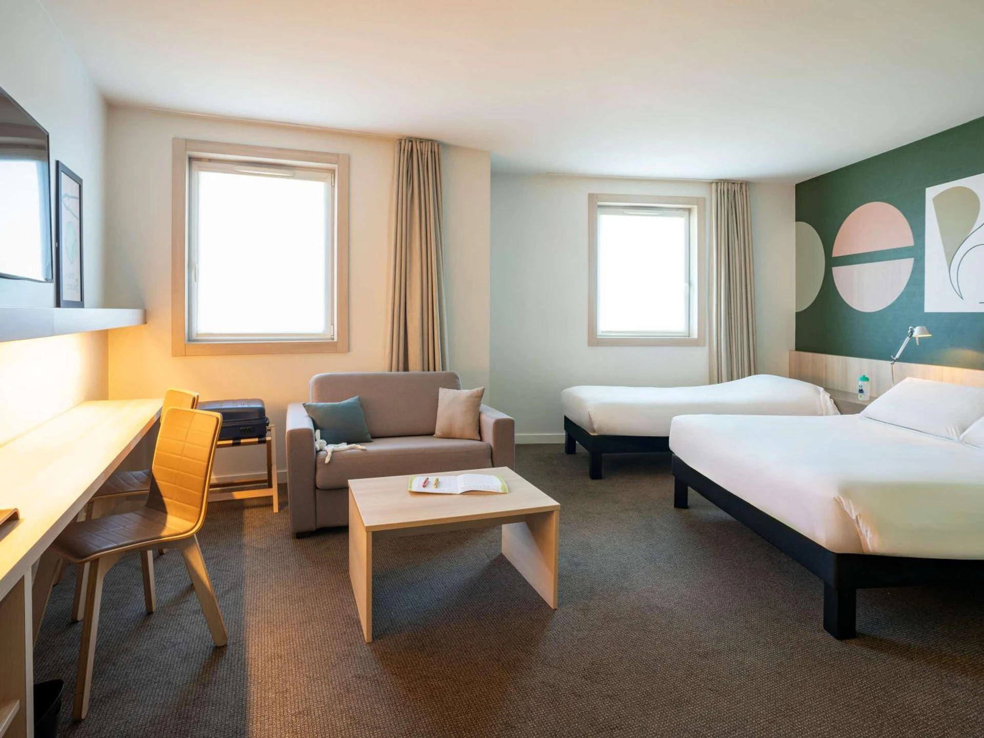 Chambre disponible pour un séminaire d'entreprise à ibis Styles Guéret - Guéret