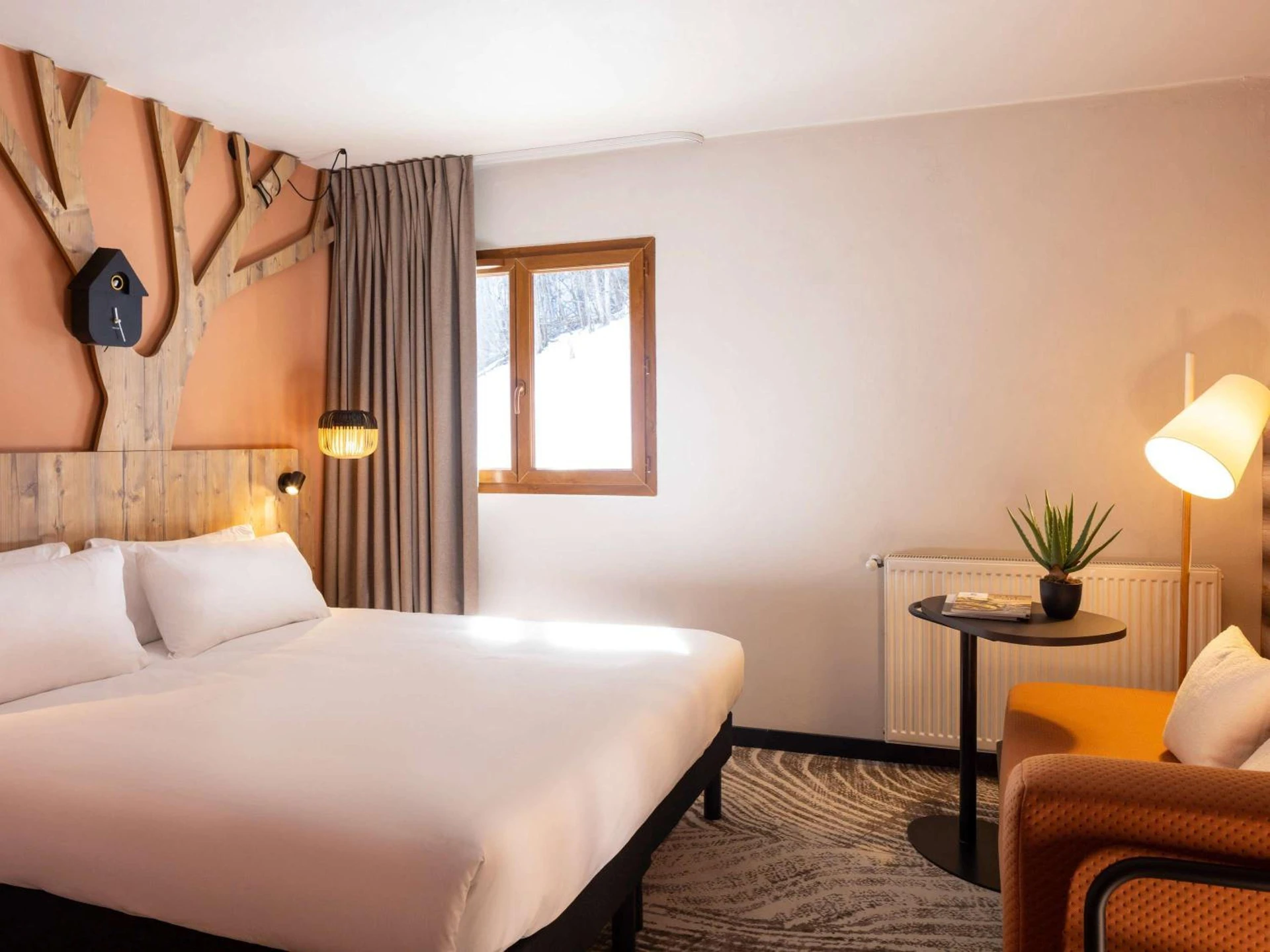 Magnifique chambre pour un séminaire d'entreprise à ibis Styles Les Houches Chamonix - Les Houches
