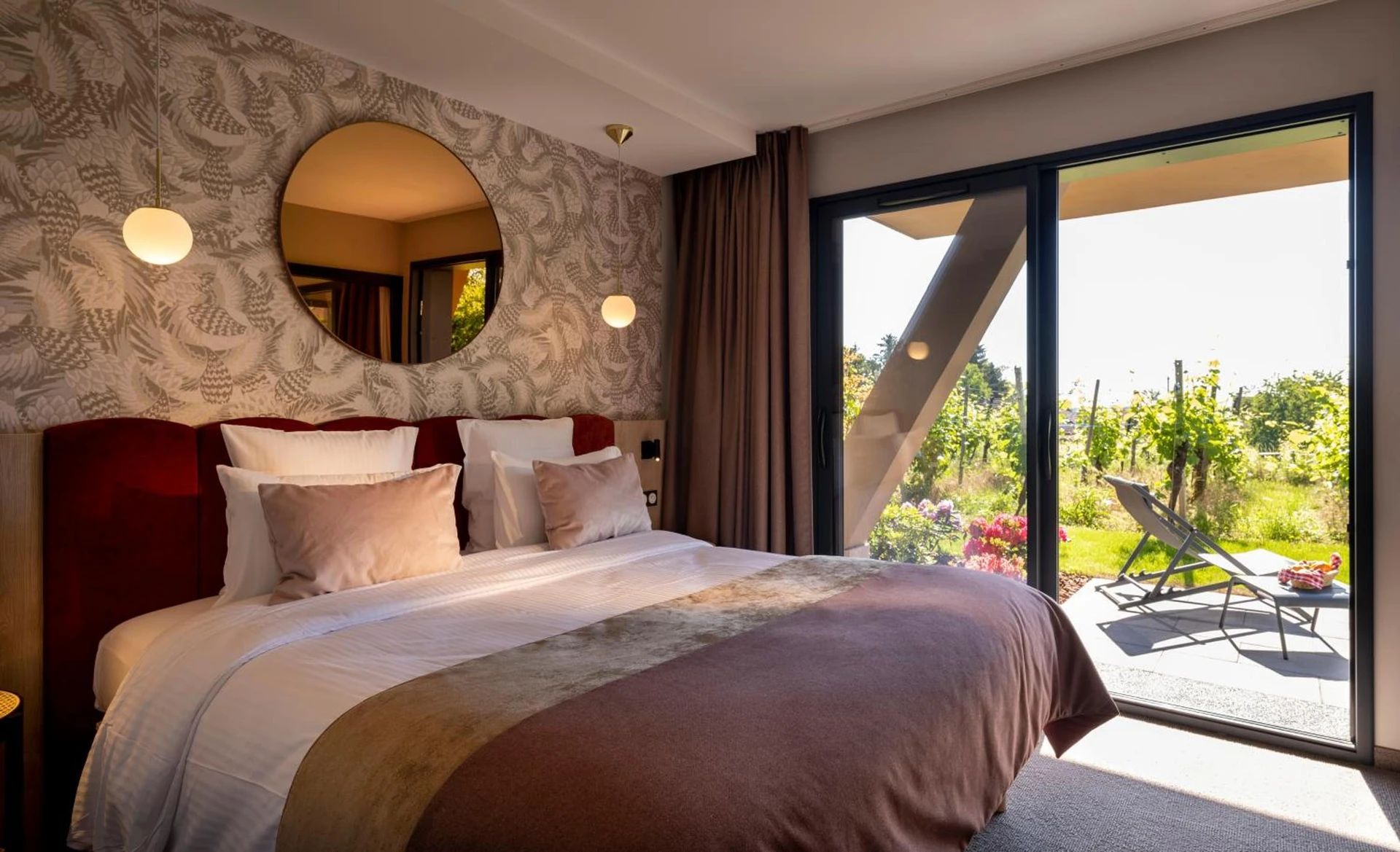 Chambre disponible pour un séminaire d'entreprise à James Vignoble Hôtel, Eguisheim - Eguisheim