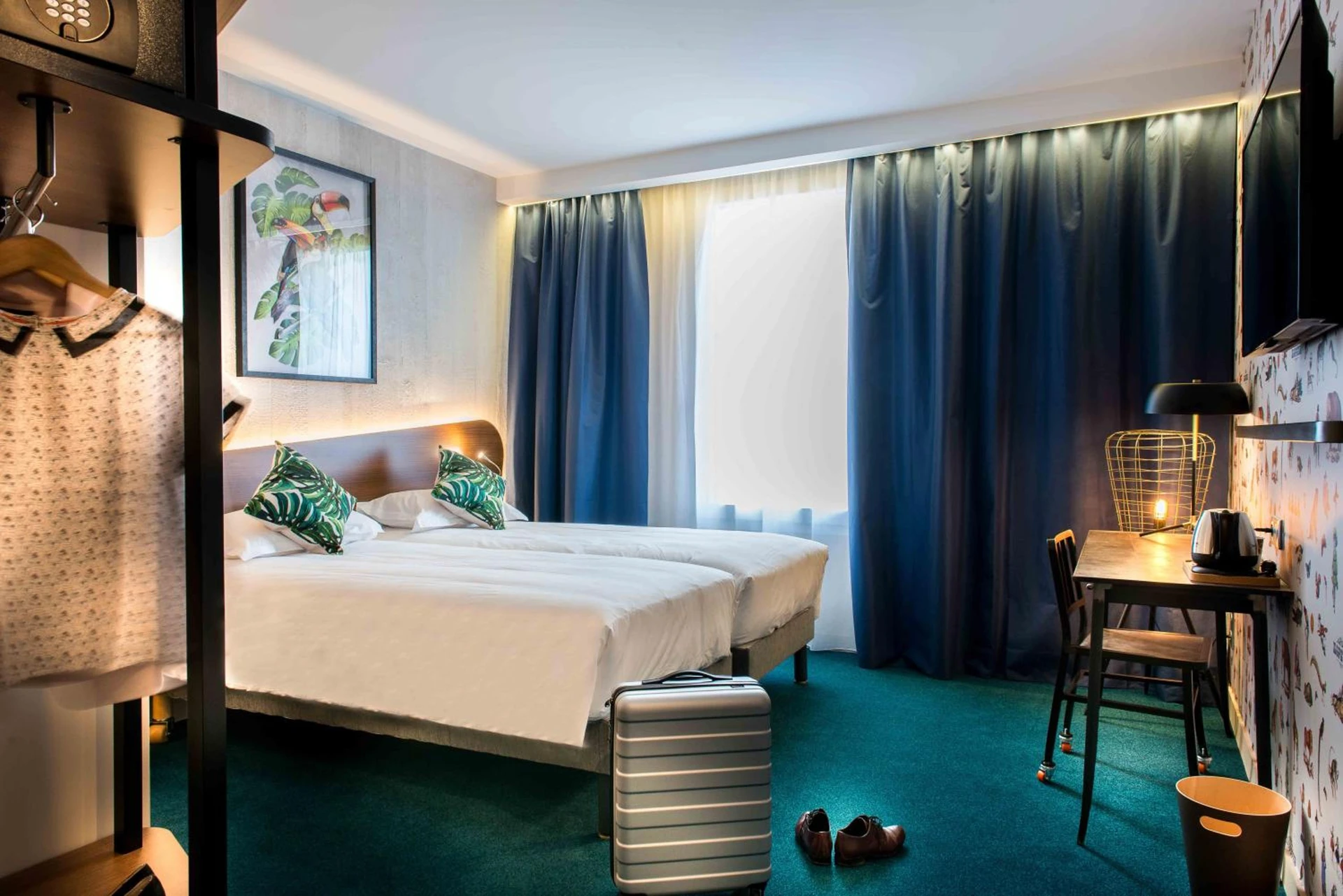 Chambre disponible pour un séminaire d'entreprise à KOPSTER Hotel Lyon Groupama Stadium - Décines-Charpieu