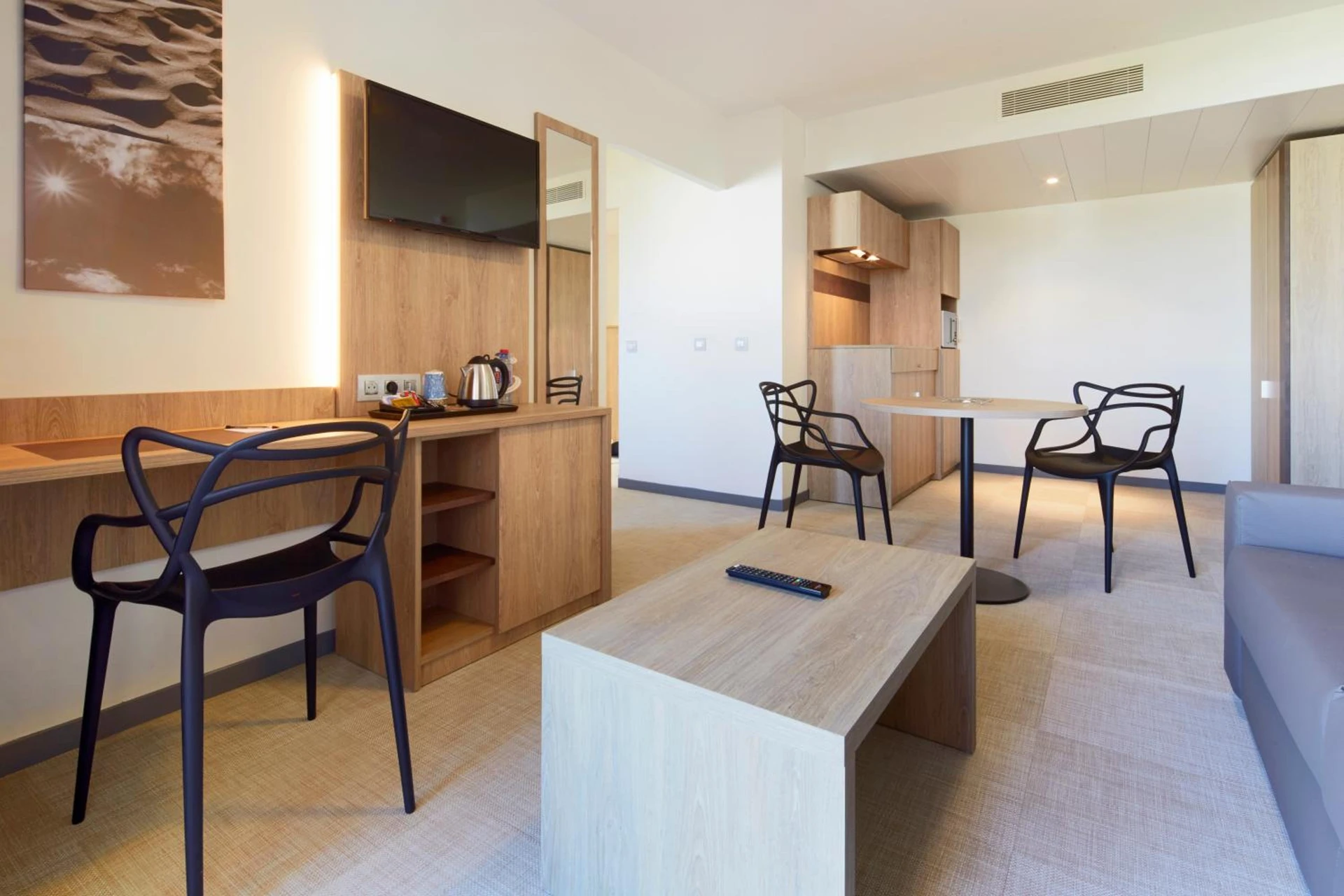Chambre disponible pour un séminaire d'entreprise à Kyriad Prestige Residence & Spa Cabourg-Dives-sur-Mer - Dives-sur-Mer
