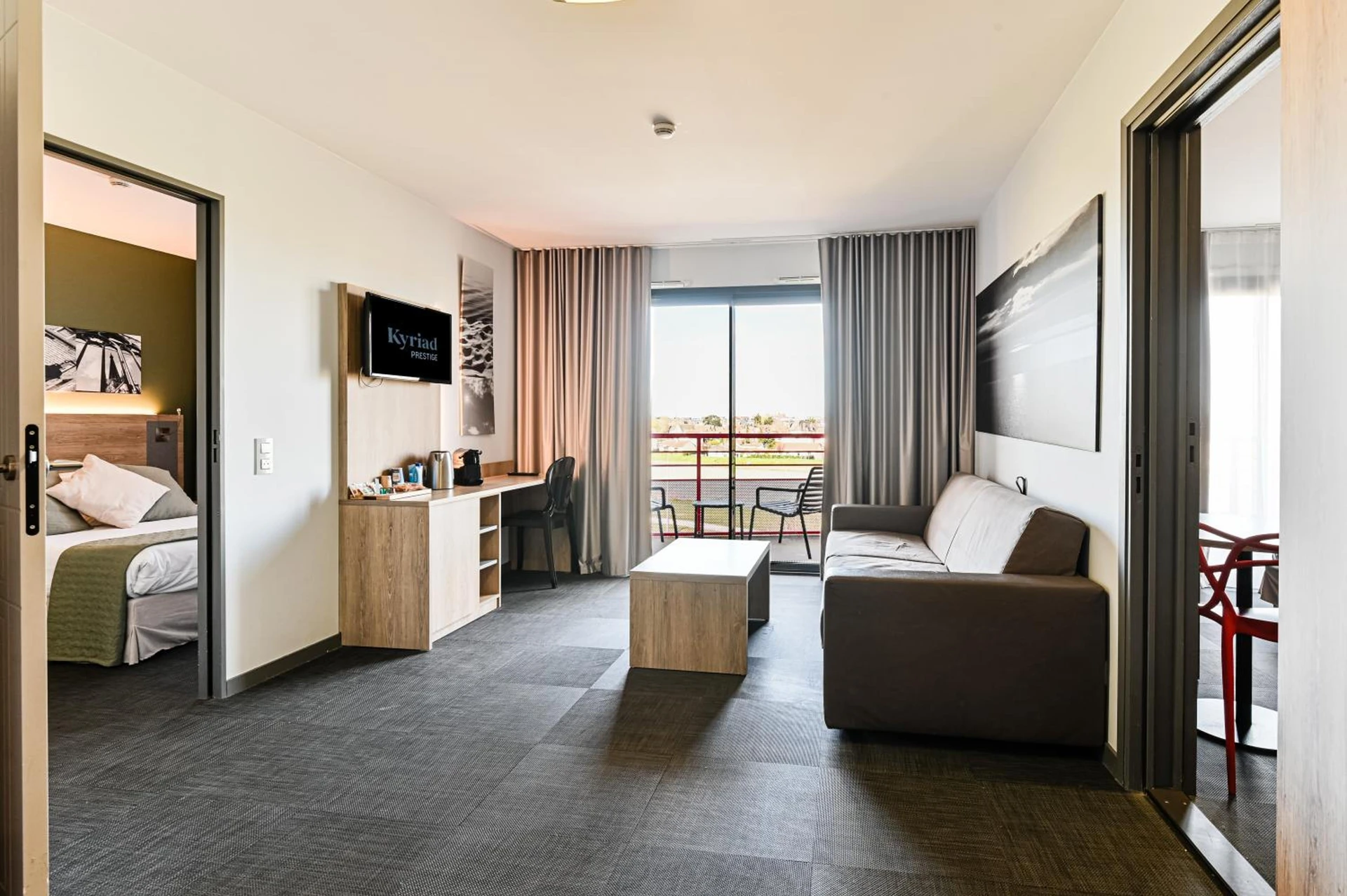 Magnifique chambre pour un séminaire d'entreprise à Kyriad Prestige Residence & Spa Cabourg-Dives-sur-Mer - Dives-sur-Mer