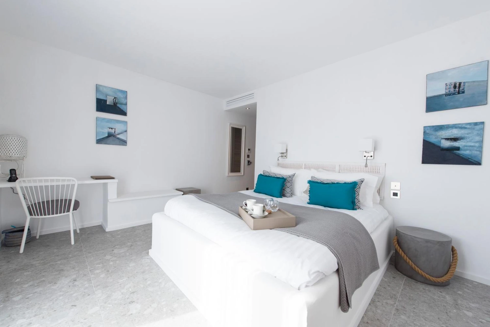Magnifique chambre pour un séminaire d'entreprise à L'Anderenis Boutique Hôtel - Andernos-les-Bains