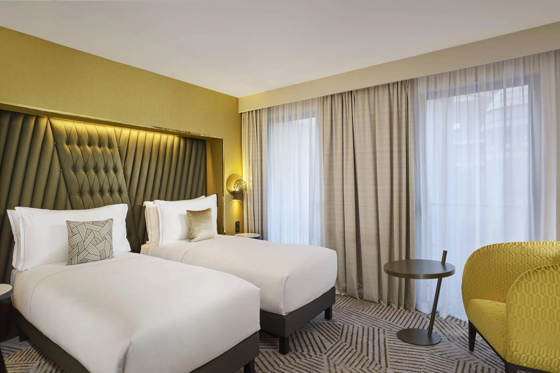 Chambre disponible pour un séminaire d'entreprise à La Caserne Chanzy Hotel & Spa, Autograph Collection - Reims