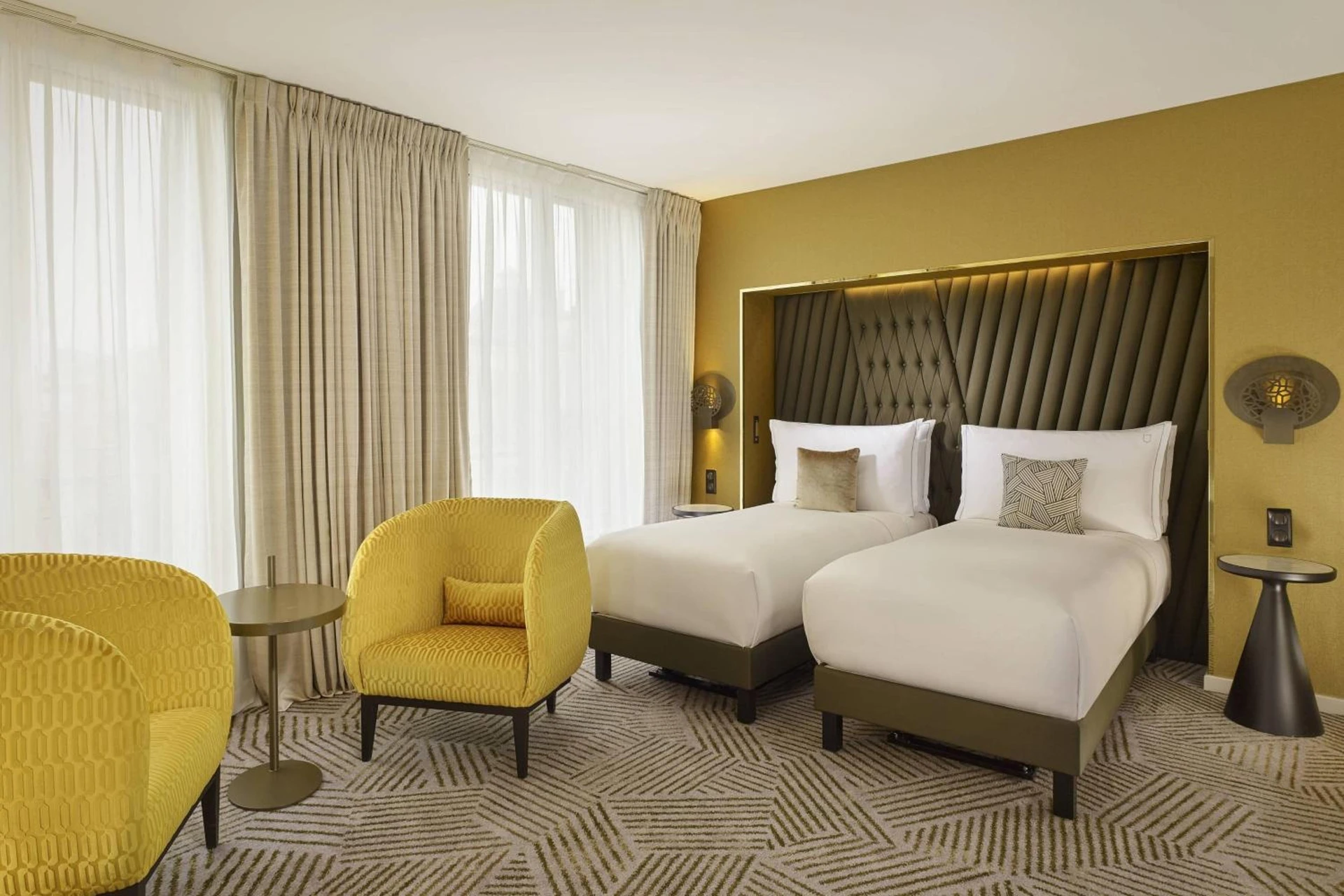 Chambre disponible pour un séminaire d'entreprise à La Caserne Chanzy Hotel & Spa, Autograph Collection - Reims