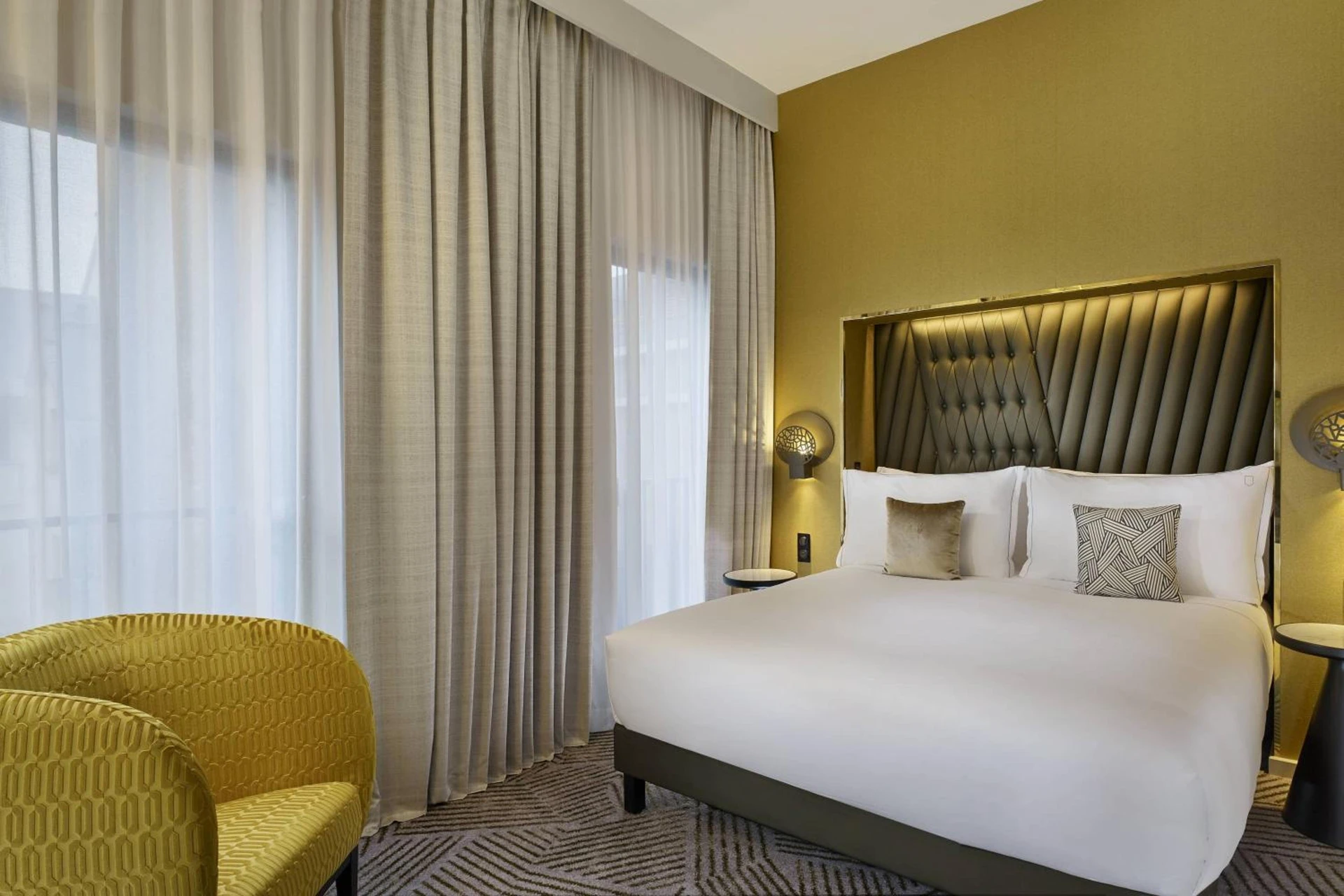 Chambre disponible pour un séminaire d'entreprise à La Caserne Chanzy Hotel & Spa, Autograph Collection - Reims