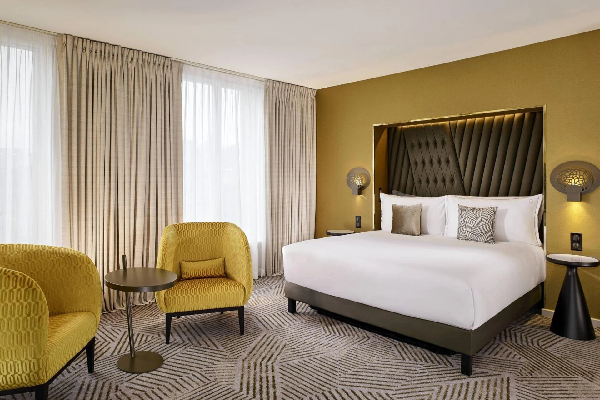 Magnifique chambre pour un séminaire d'entreprise à La Caserne Chanzy Hotel & Spa, Autograph Collection - Reims