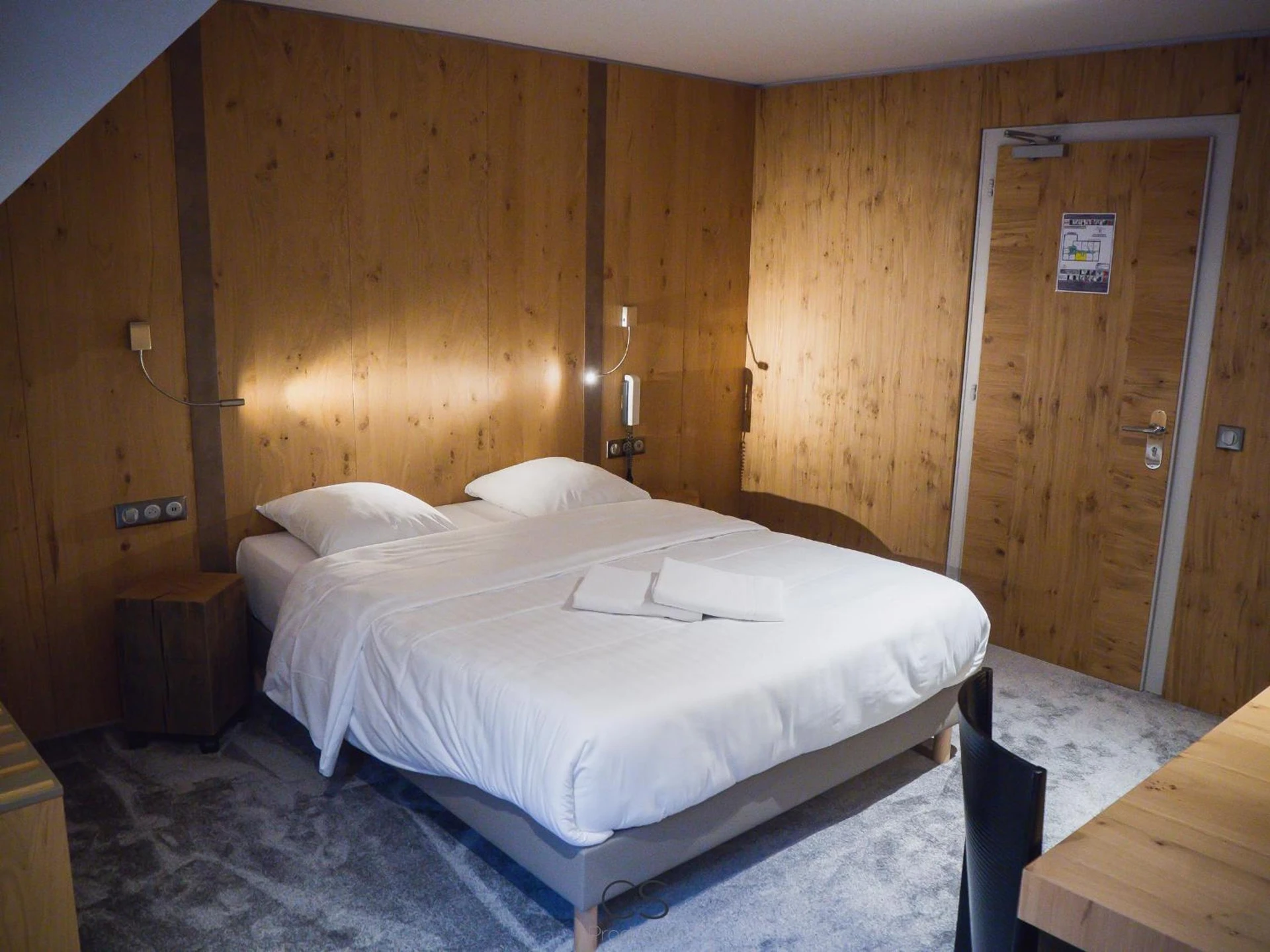 Chambre disponible pour un séminaire d'entreprise à Hôtel Restaurant La Couronne by K - Reipertswiller