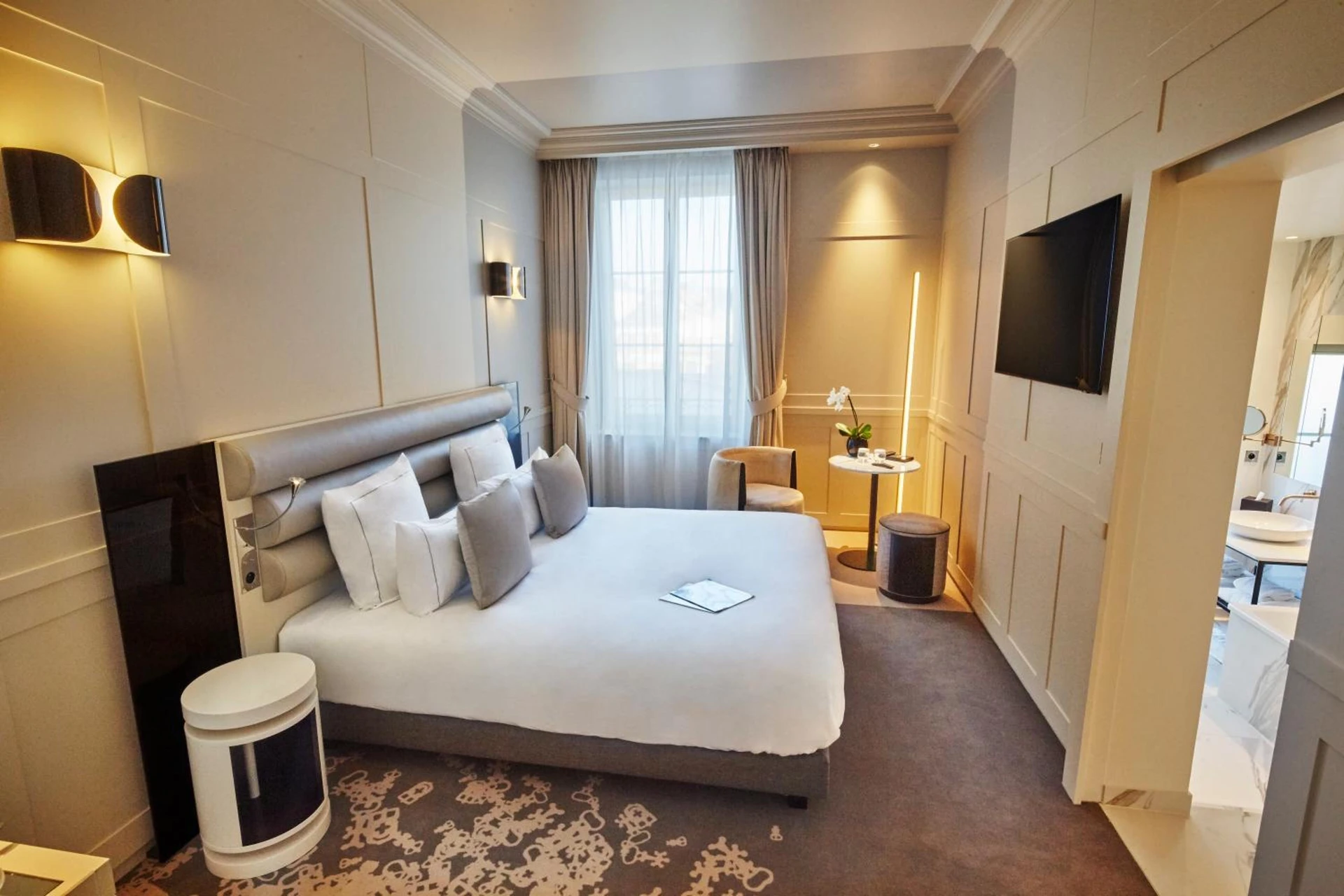 Chambre disponible pour un séminaire d'entreprise à La Licorne Hotel & Spa Troyes MGallery - Troyes