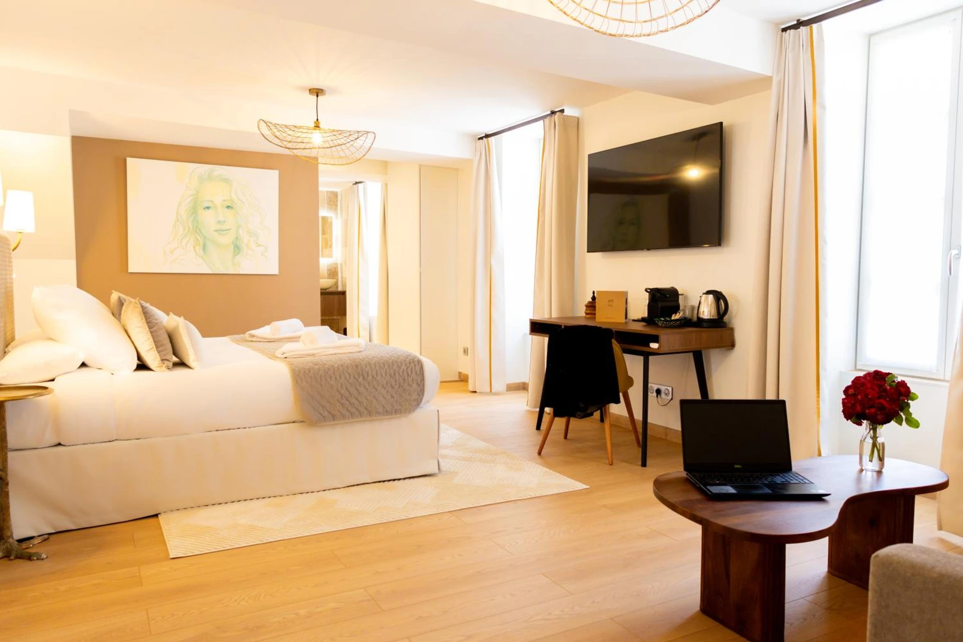 Chambre disponible pour un séminaire d'entreprise à Le Central Boutique Hôtel - Beaune