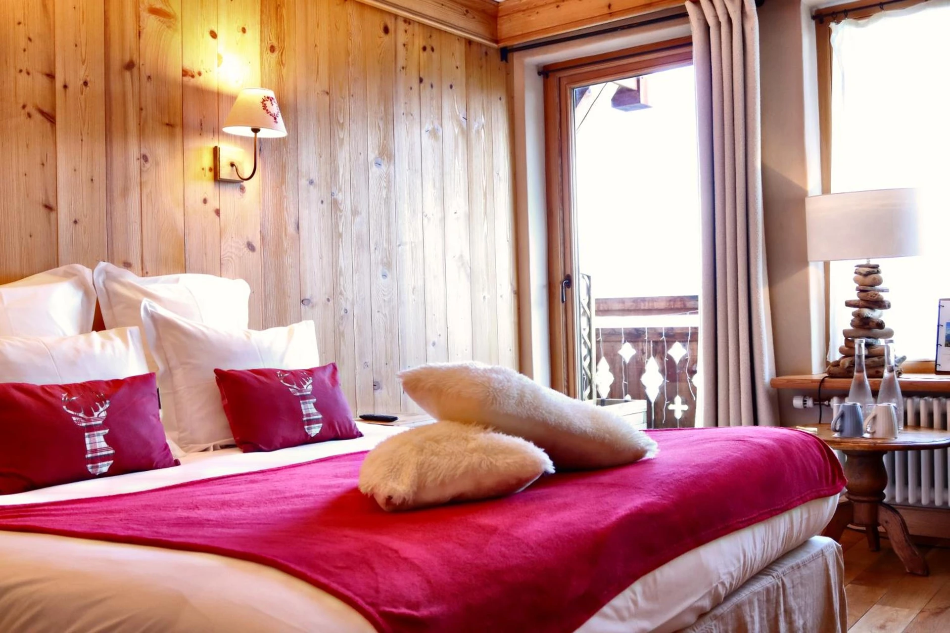 Chambre disponible pour un séminaire d'entreprise à Le Chalet Hôtel Cordon Adults Only - Cordon