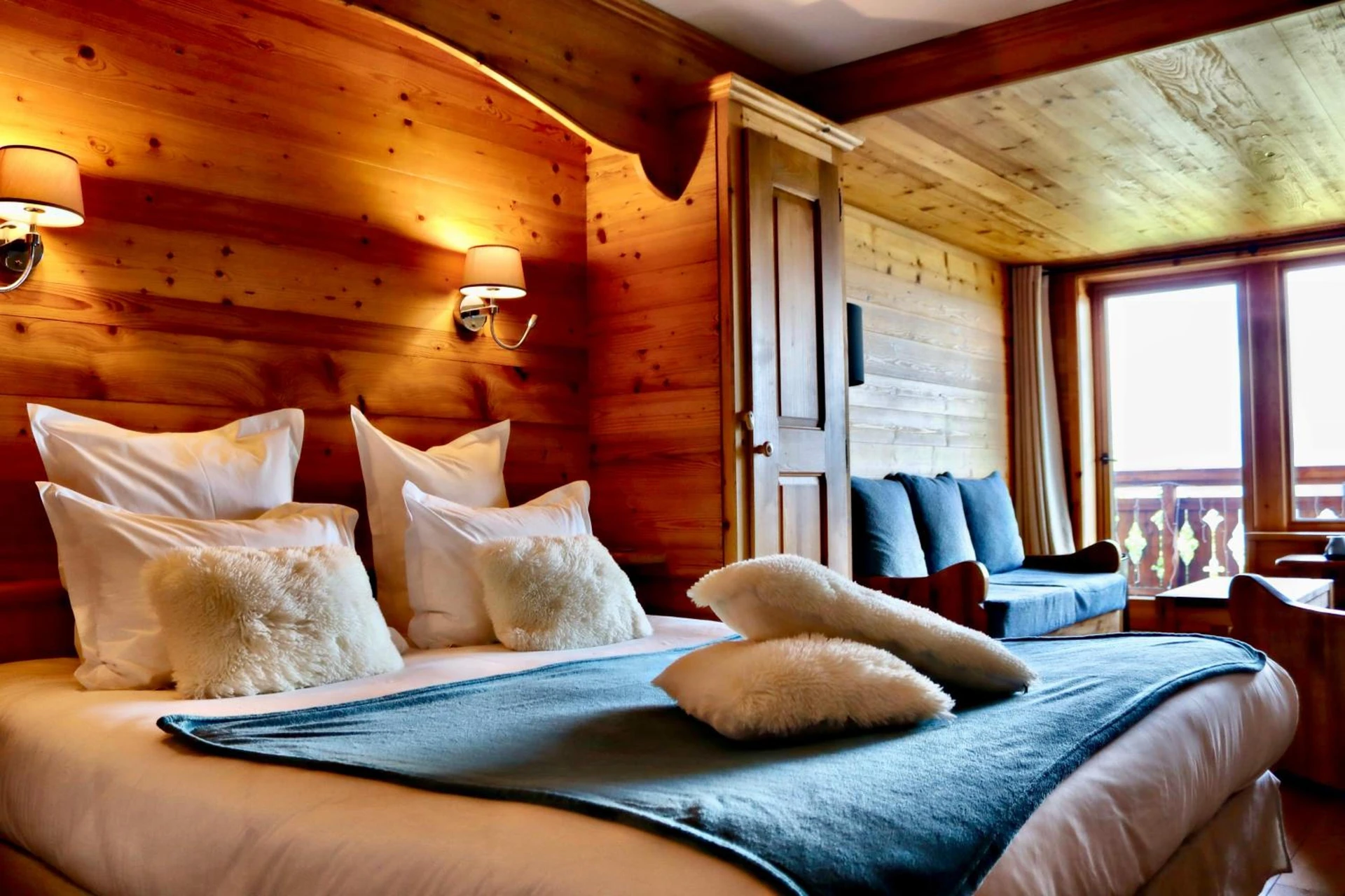Chambre disponible pour un séminaire d'entreprise à Le Chalet Hôtel Cordon Adults Only - Cordon