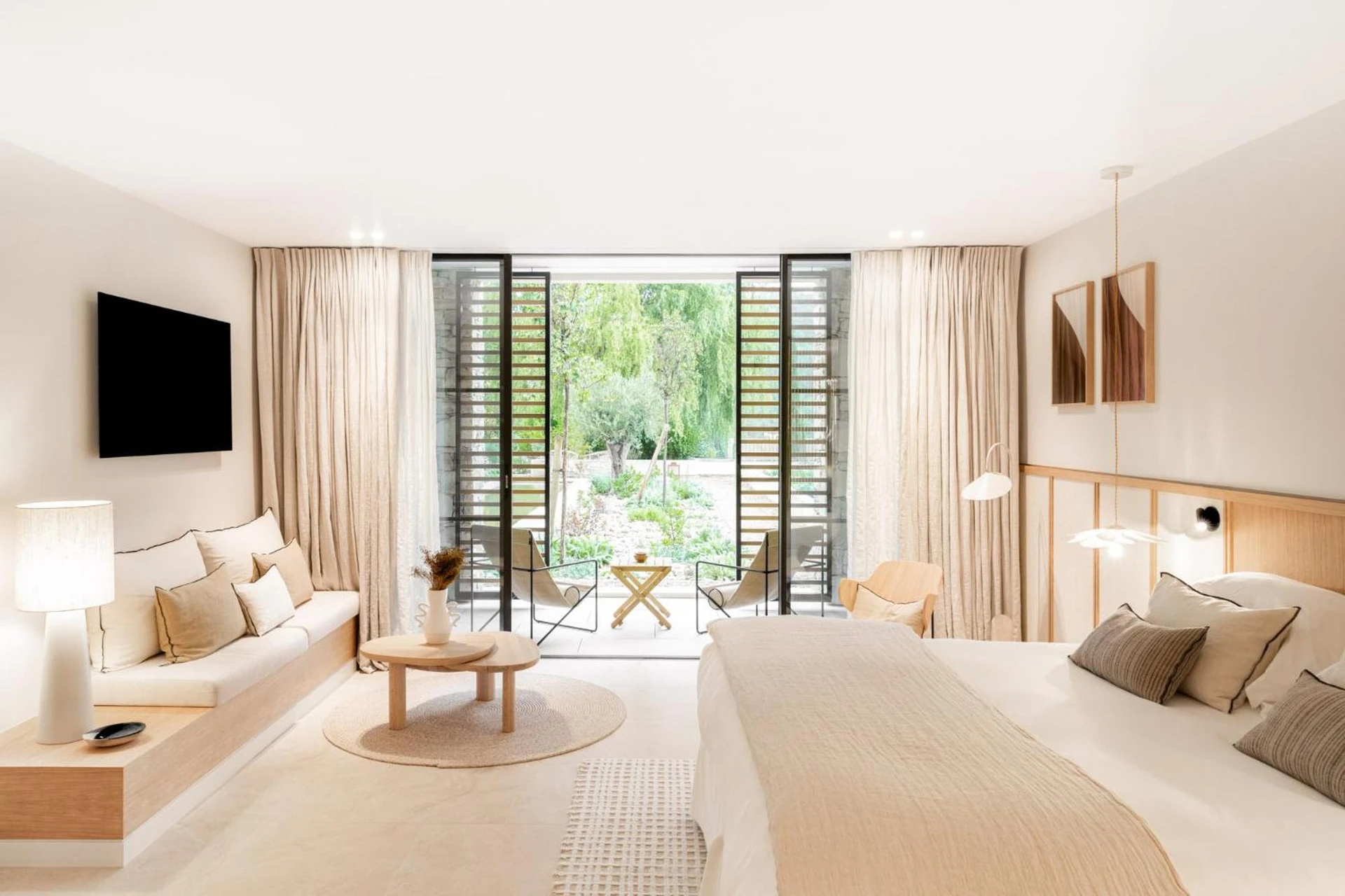 Chambre disponible pour un séminaire d'entreprise à Le Couvent des Minimes, Un Hôtel & Spa L'Occitane en Provence - Mane
