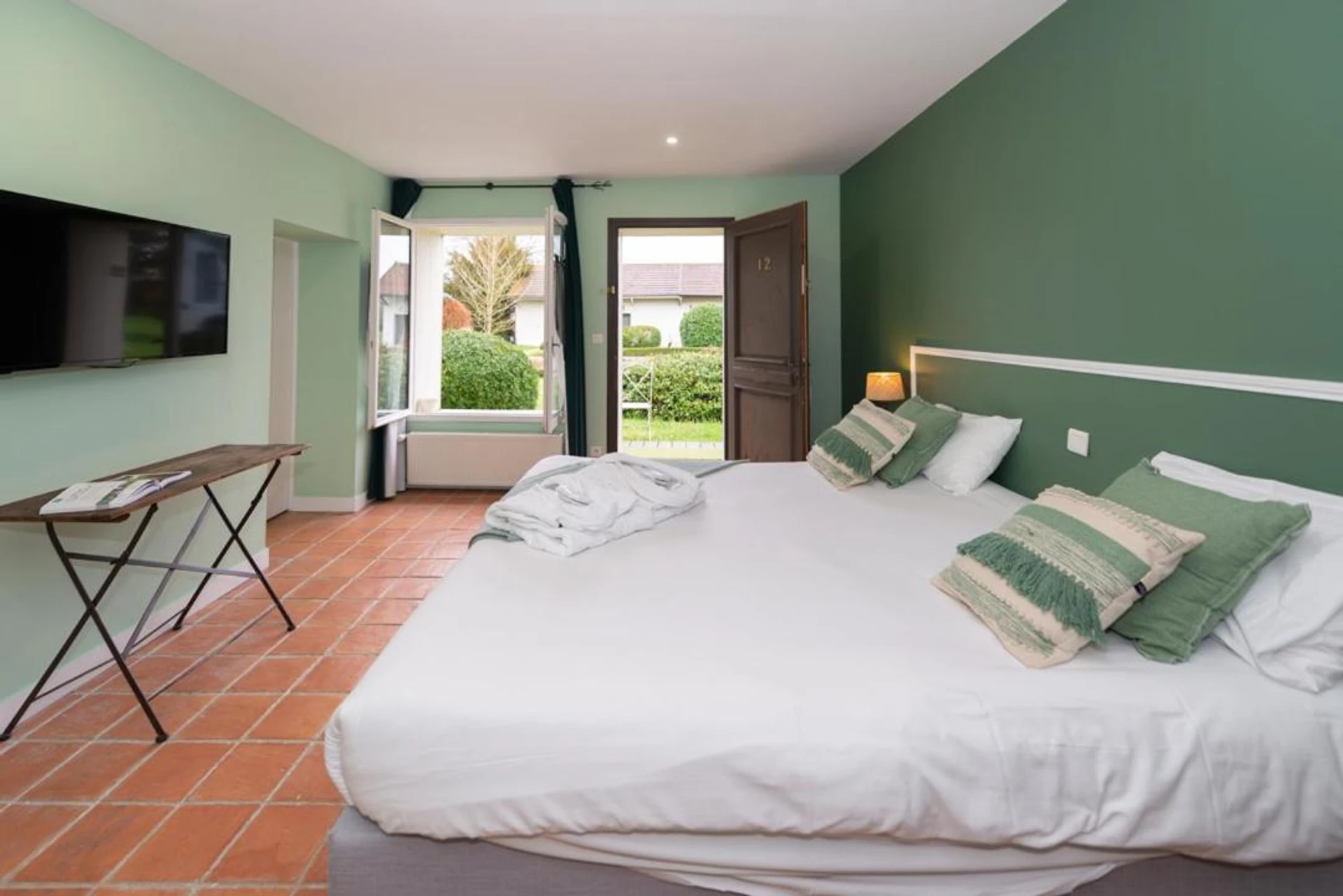 Chambre disponible pour un séminaire d'entreprise à Le Gingko - Hotel du Golf Parc Robert Hersant - La Chaussée-dʼIvry