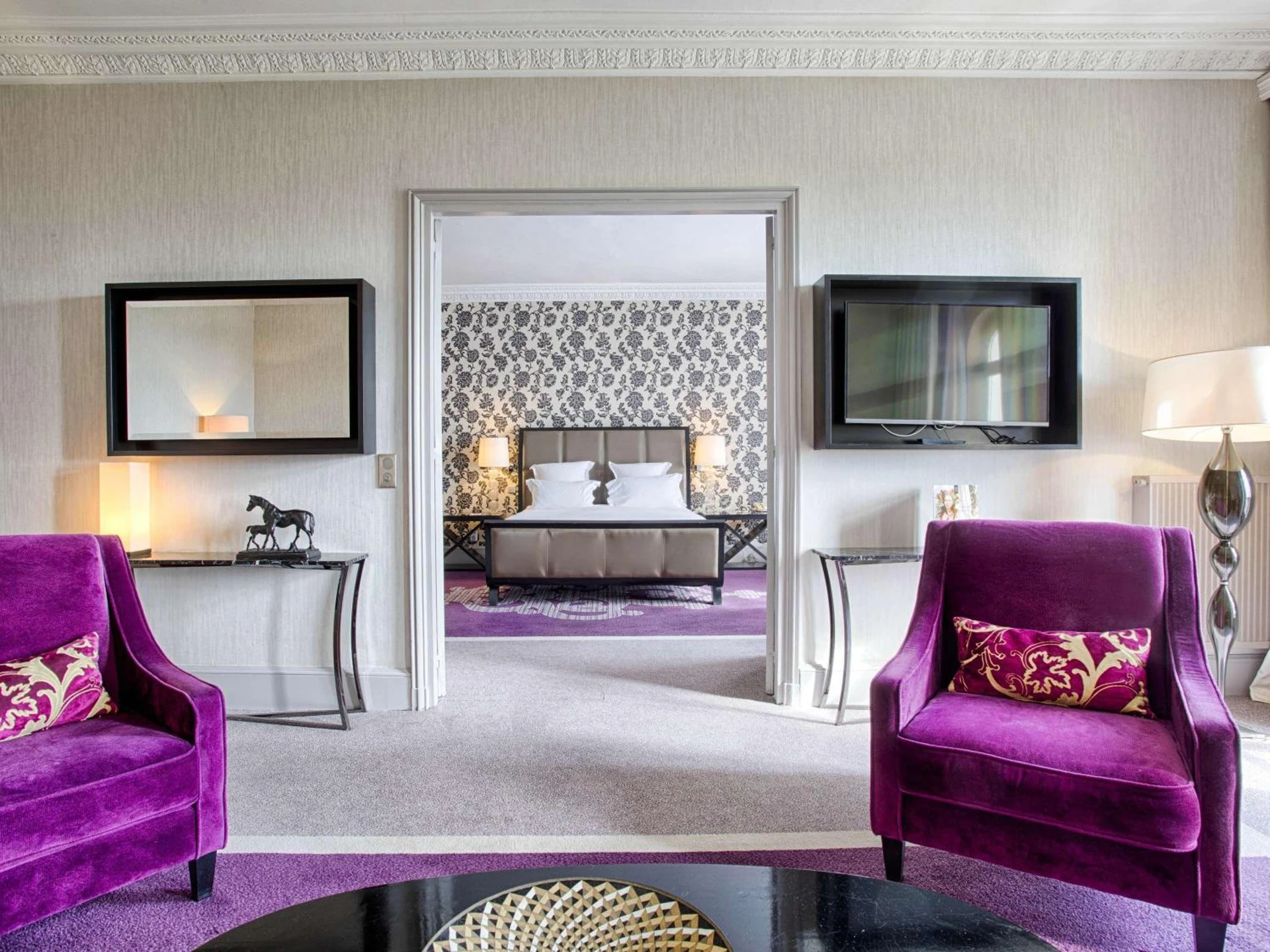 Magnifique chambre pour un séminaire d'entreprise à Le Grand Hotel de Cabourg - MGallery Hotel Collection - Cabourg