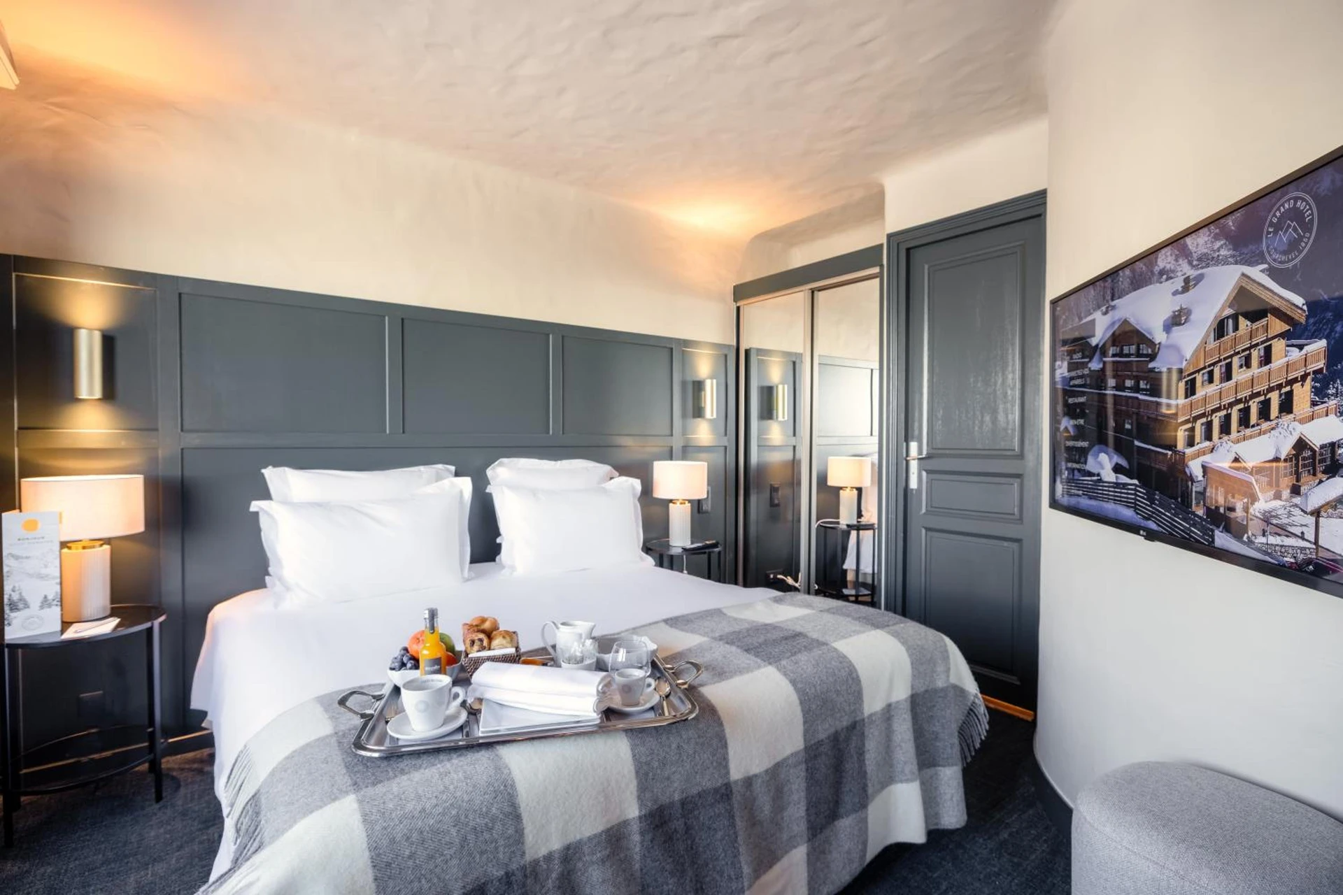 Chambre disponible pour un séminaire d'entreprise à Grand Hôtel Courchevel 1850 - Courchevel