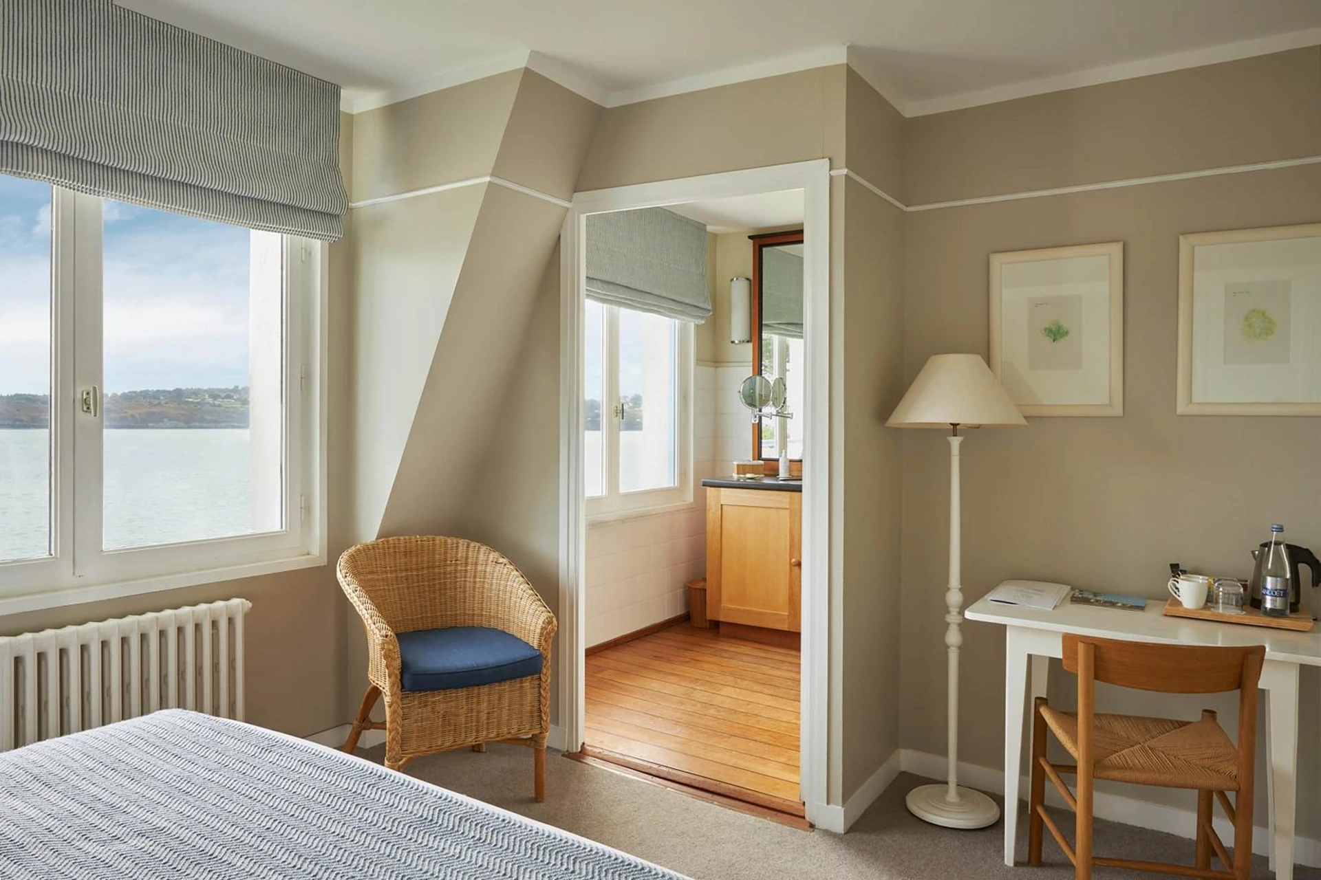 Magnifique chambre pour un séminaire d'entreprise à Le Grand Hotel des Bains & Spa - Bretagne - Locquirec