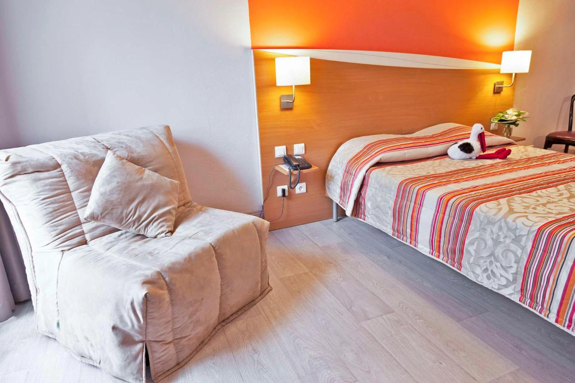 Chambre disponible pour un séminaire d'entreprise à Brit Hotel Grand Hotel Munster - Munster