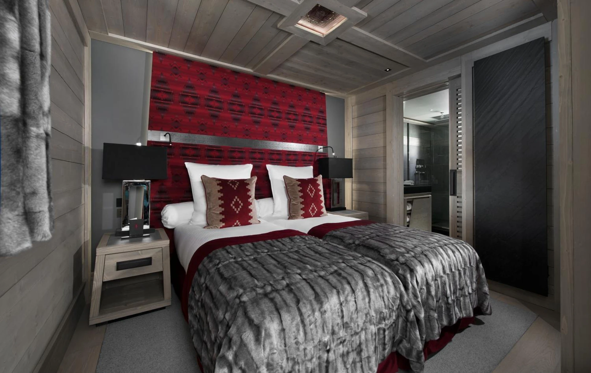 Magnifique chambre pour un séminaire d'entreprise à Hotel Le K2 Altitude - Courchevel