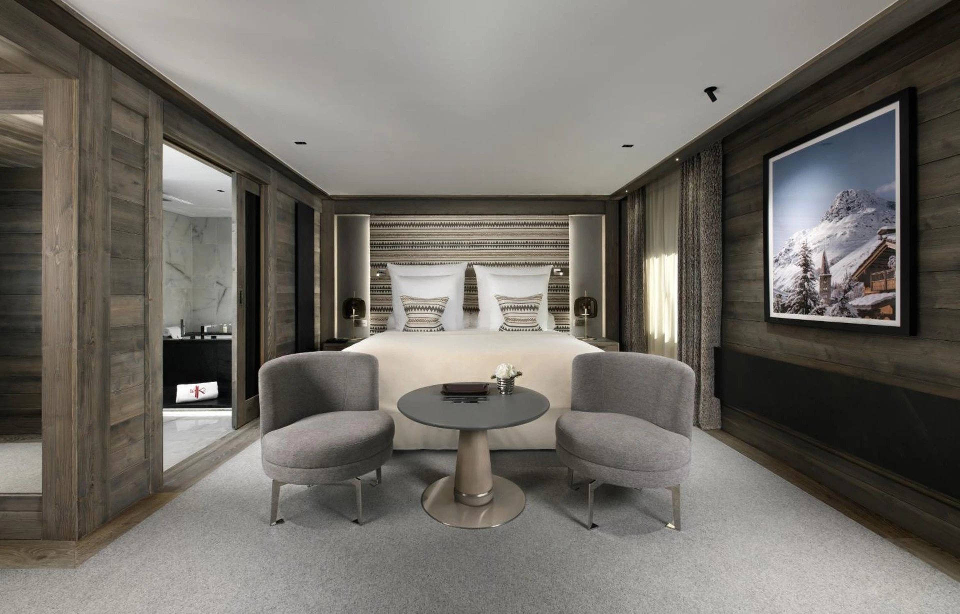 Chambre disponible pour un séminaire d'entreprise à Hotel Le K2 Chogori - Val dʼIsère