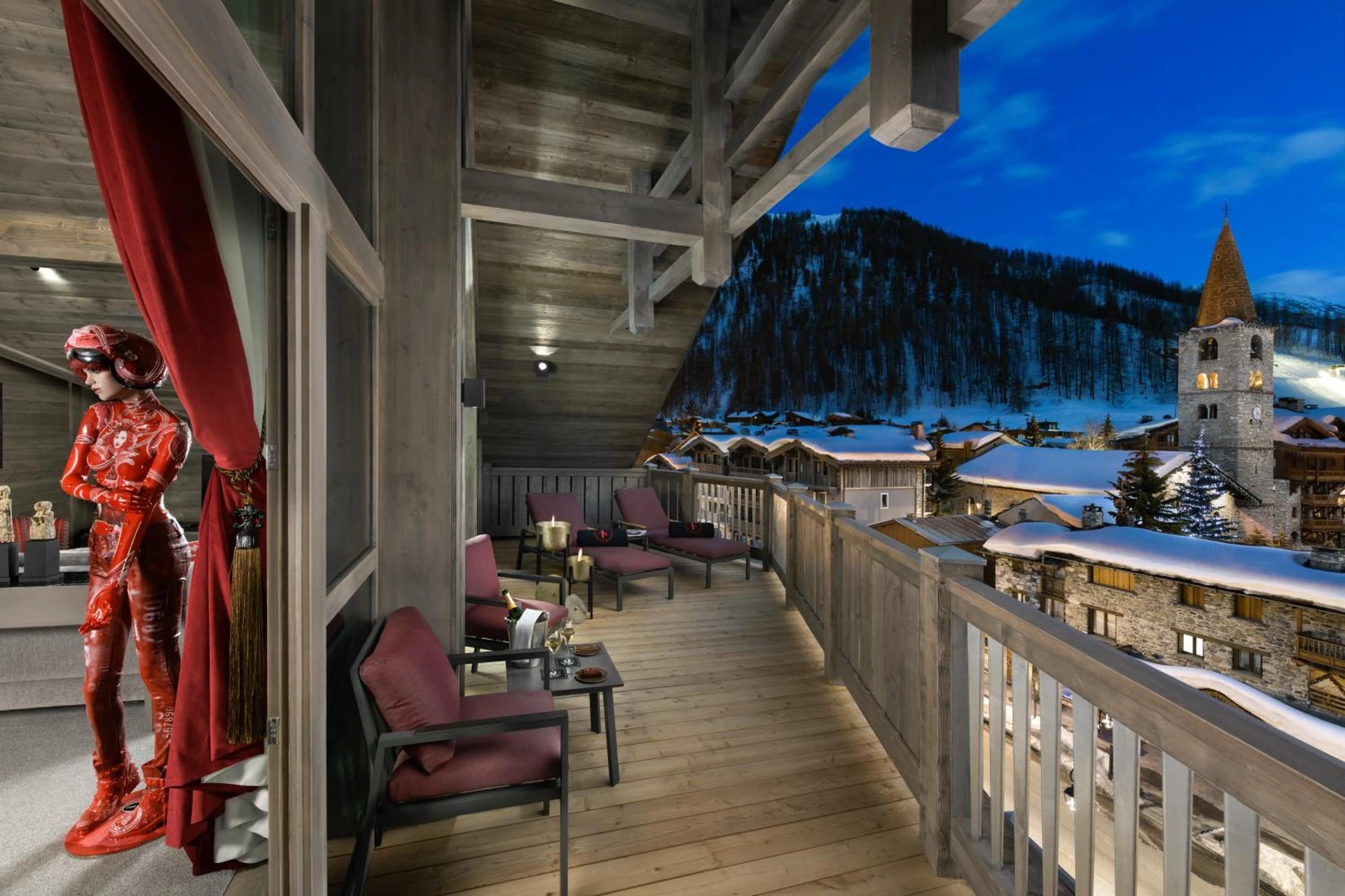 Magnifique chambre pour un séminaire d'entreprise à Hotel Le K2 Chogori - Val dʼIsère
