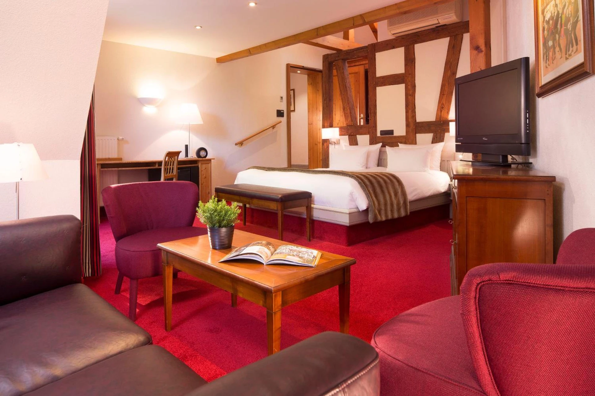 Chambre disponible pour un séminaire d'entreprise à Le Parc Hôtel Obernai & Yonaguni Spa - Obernai