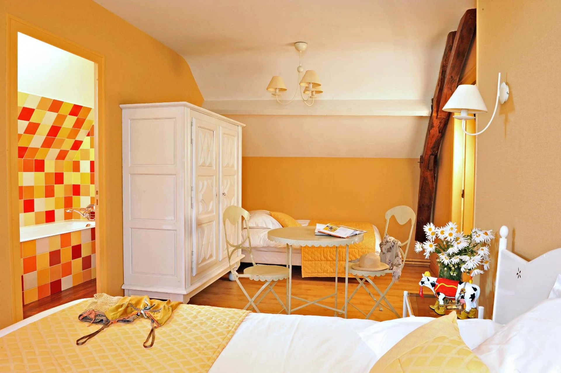 Chambre disponible pour un séminaire d'entreprise à Logis Le Parc Hotel & Spa - Château-Gontier