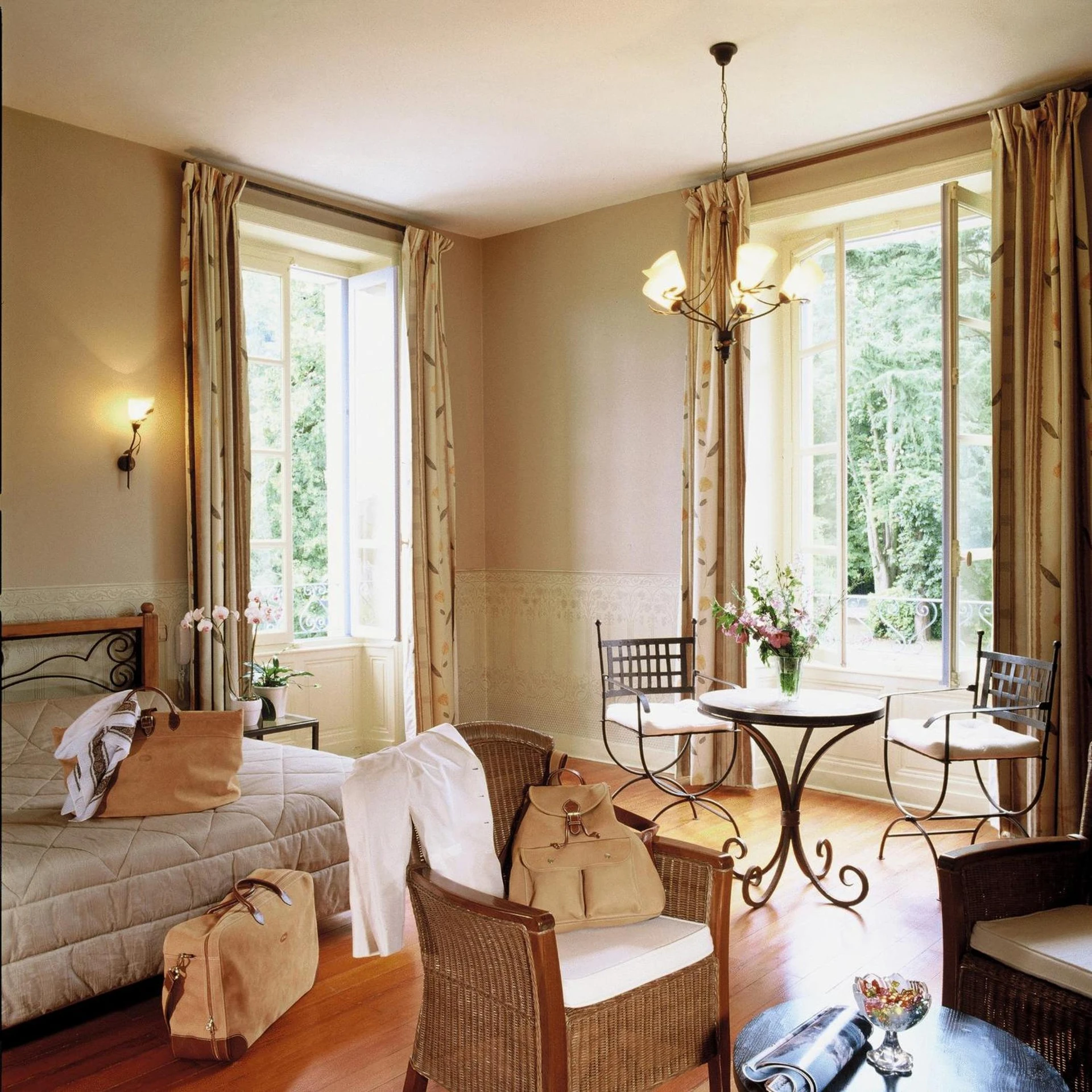 Chambre disponible pour un séminaire d'entreprise à Logis Le Parc Hotel & Spa - Château-Gontier